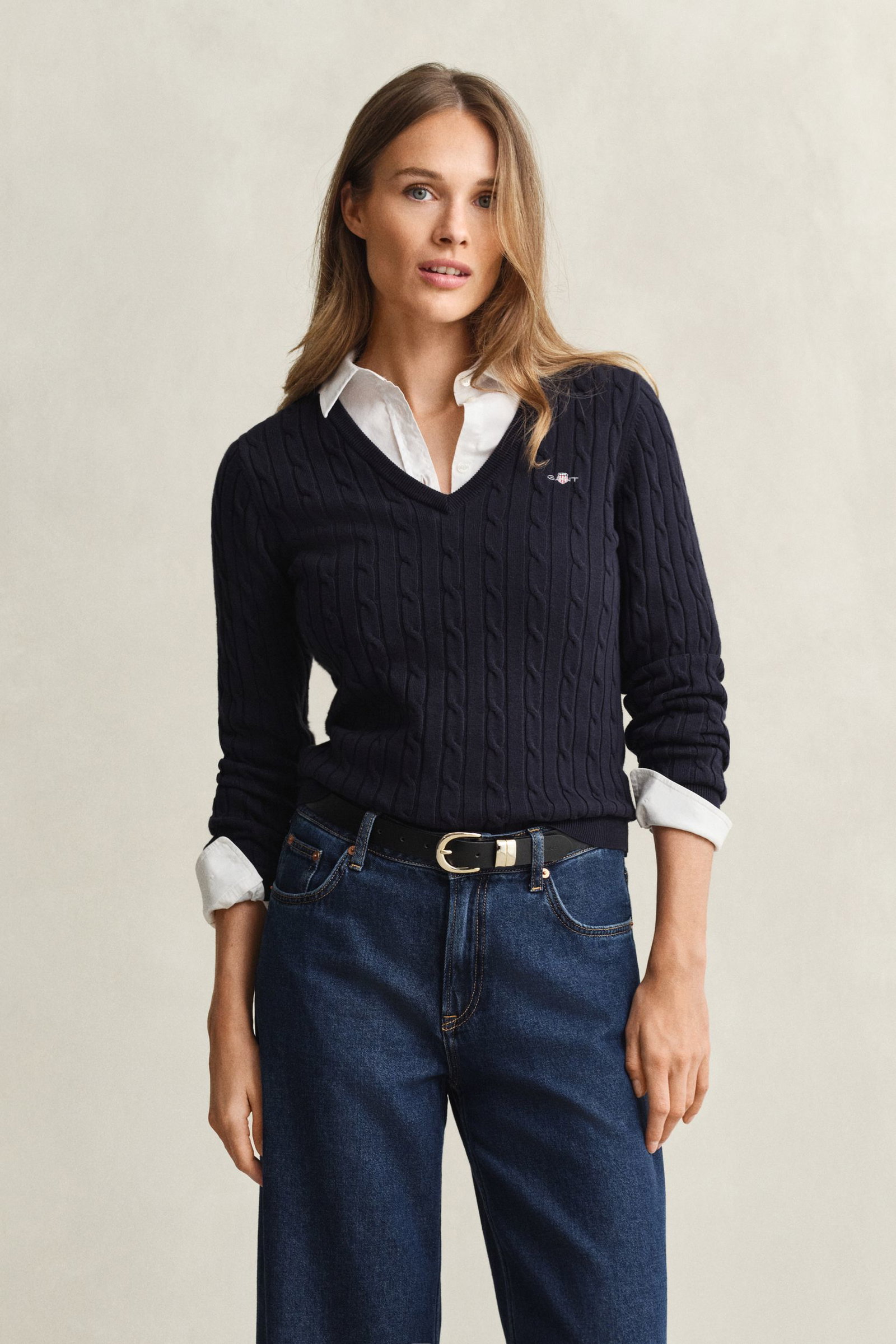 Gant |  Gant Pullover  | M | evening blue