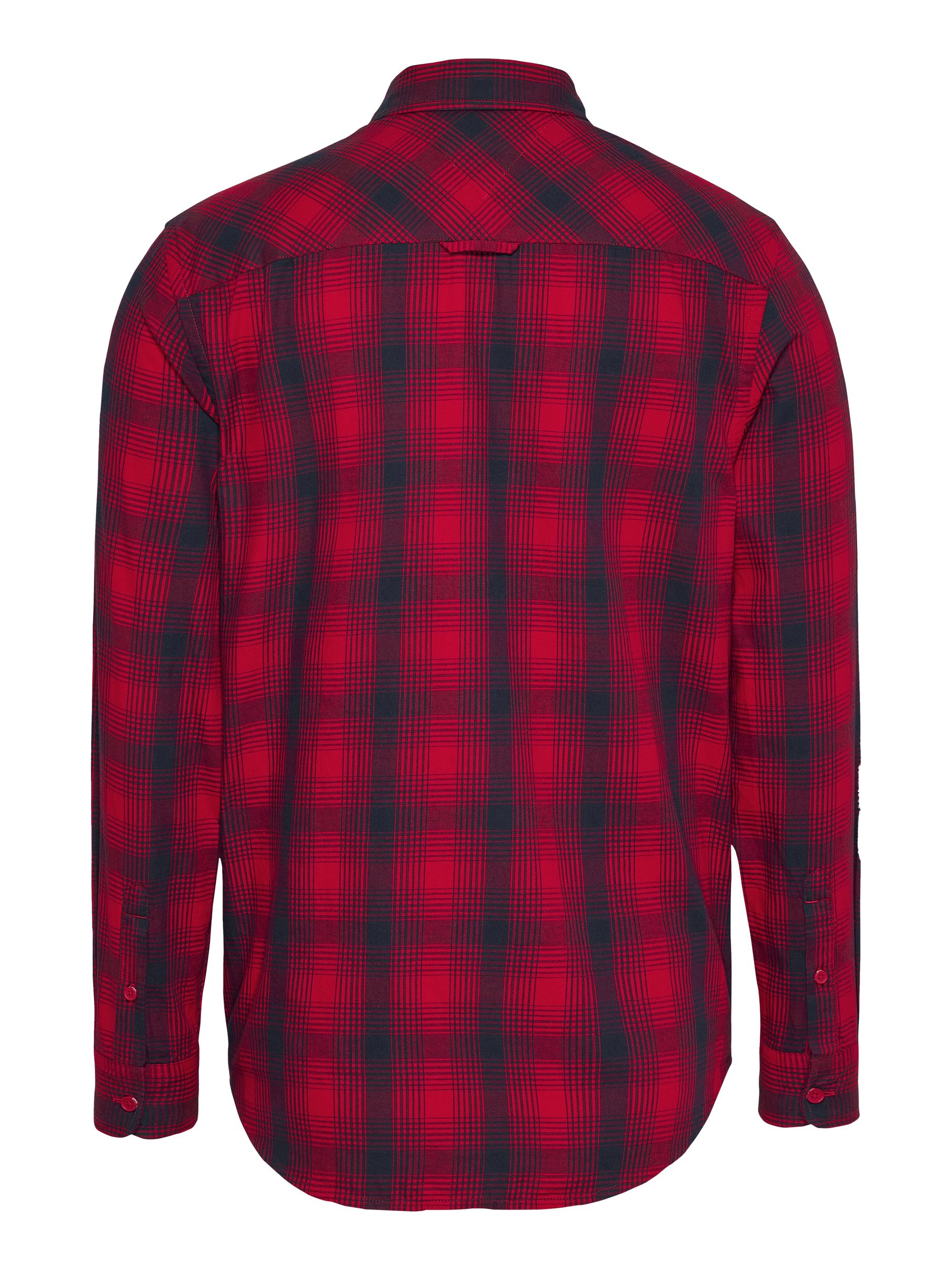  |  TJM REG CHECK FLANNEL SHIRT EXT | XXL | new charcoal