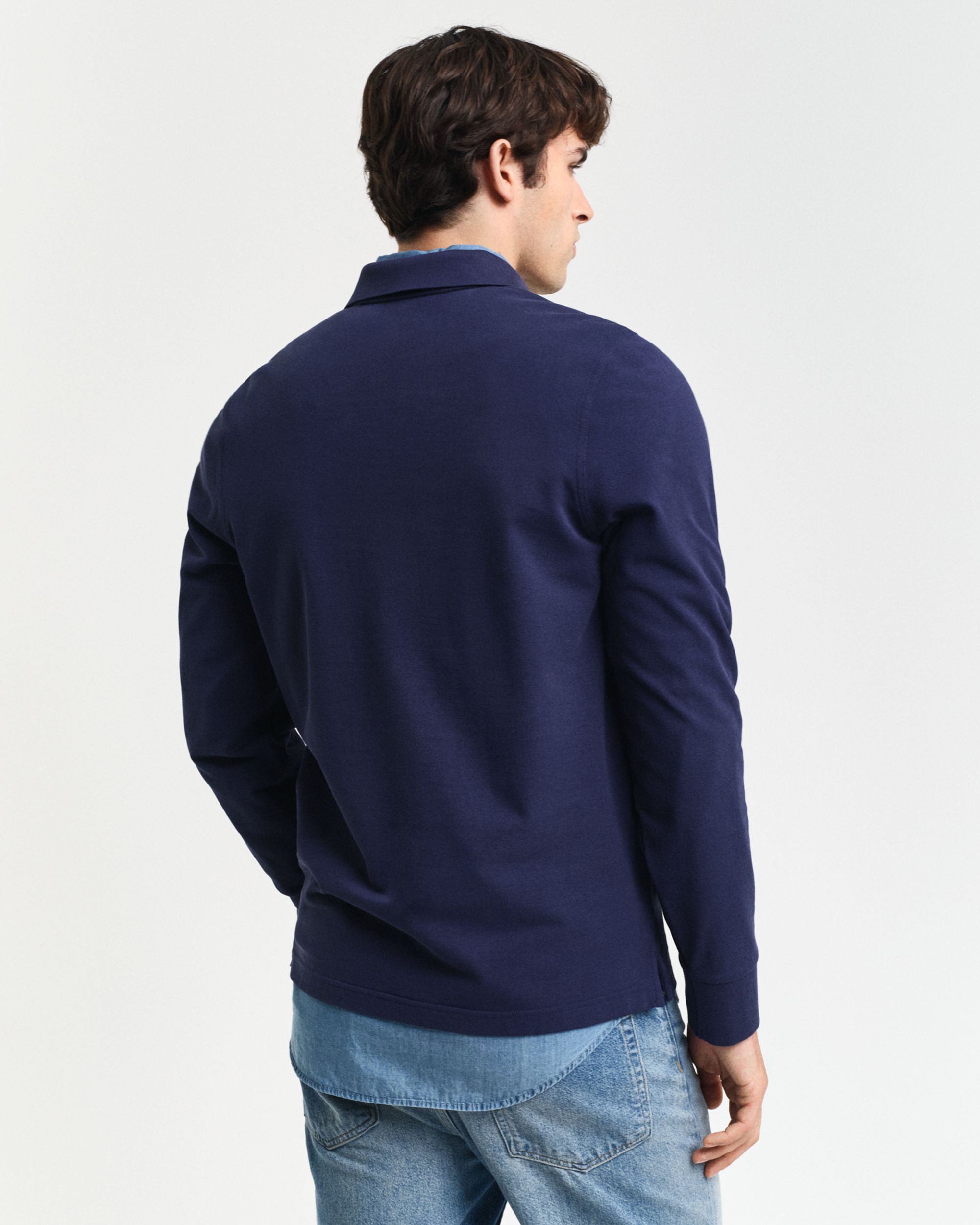 Gant |  Gant Longsleeve  | XXXL | evening blue