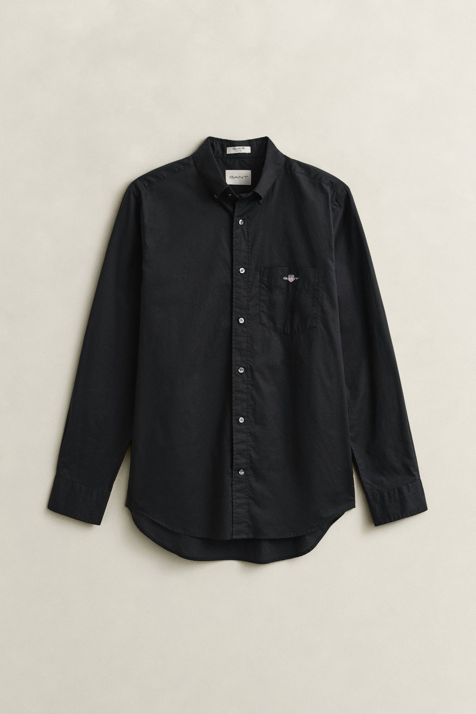 Gant |  Gant Classic Popeline Hemd | XXL | black