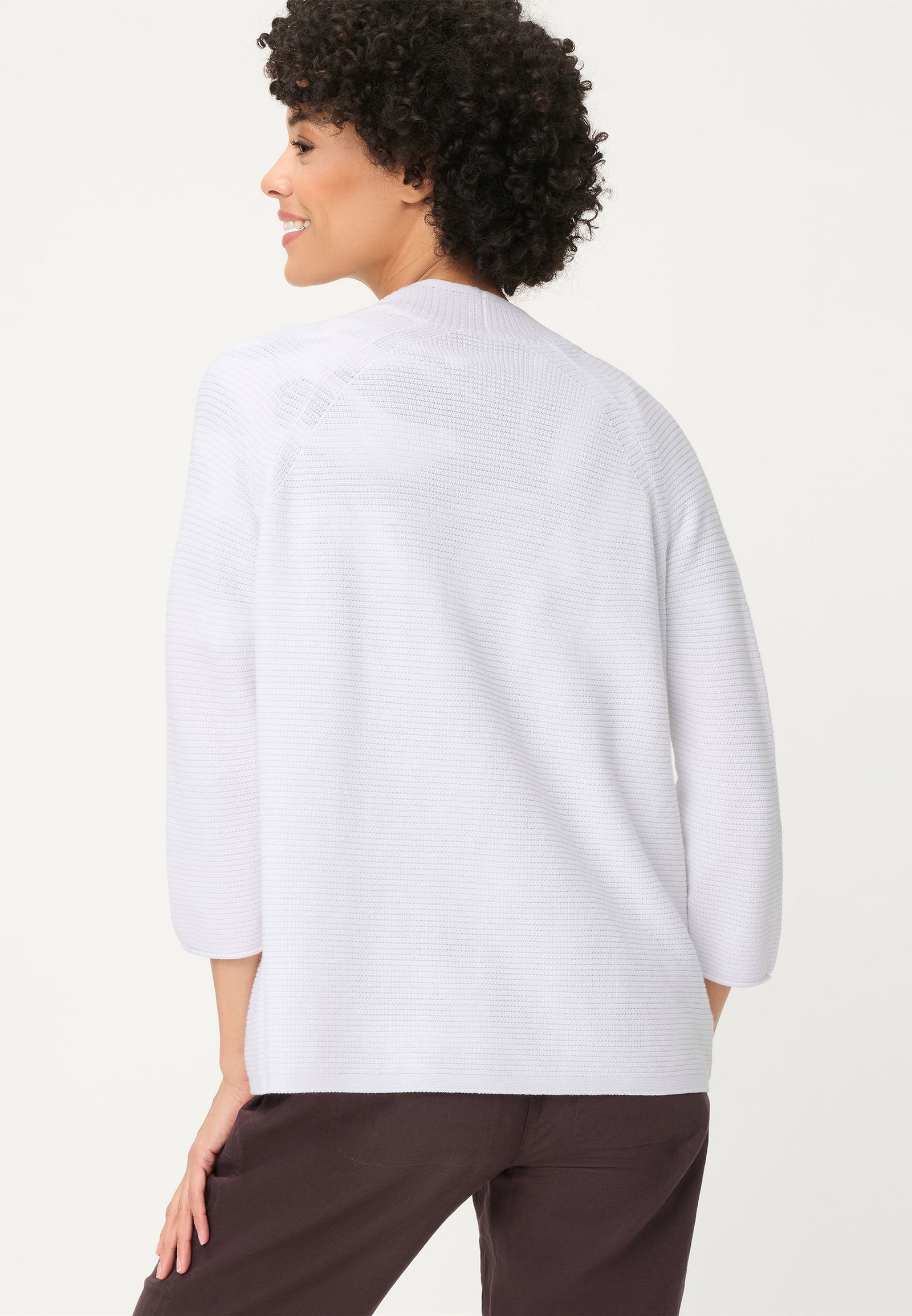 Olsen |  Olsen Strickjacke | Cardigan  | 46 | white