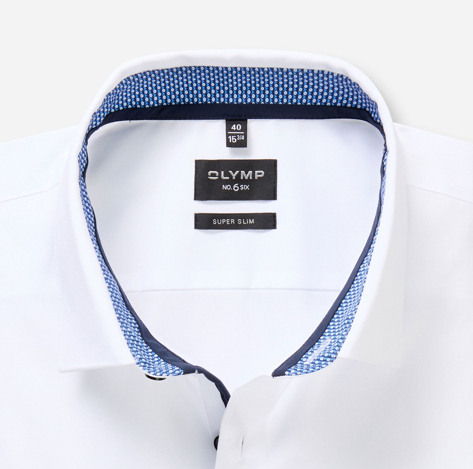 Olymp |  Olymp Hemd Slim Fit  | 44 | marine