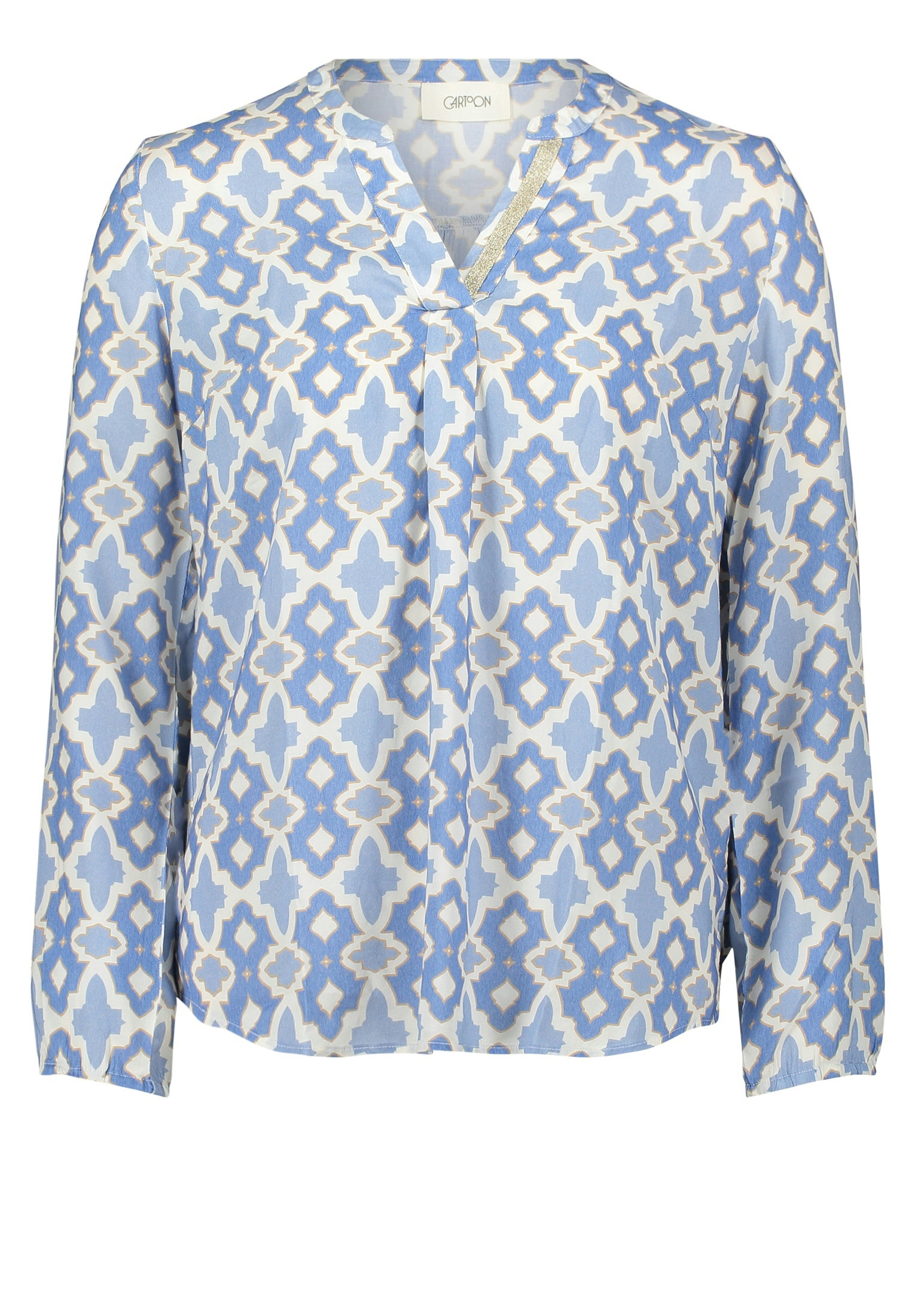 Cartoon Druckbluse #1