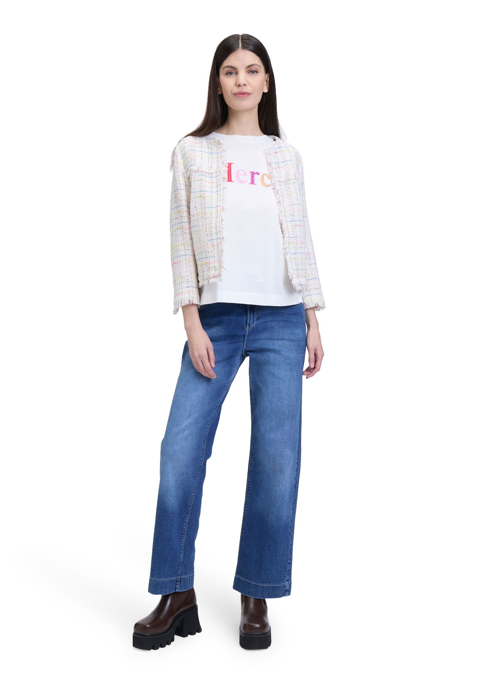 Cartoon | Cartoon T-Shirt | 42 | patch cream/pink