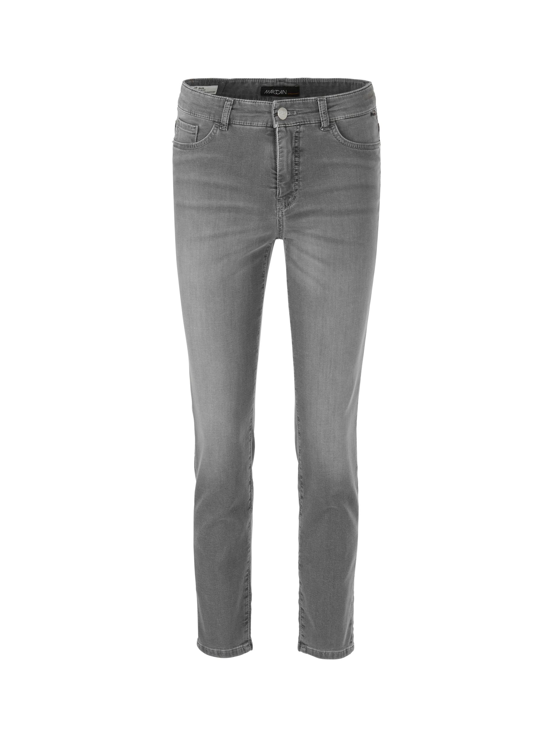 Marc Cain Pants |  Marc Cain Pants Skinny Jeans  | 46 | grey