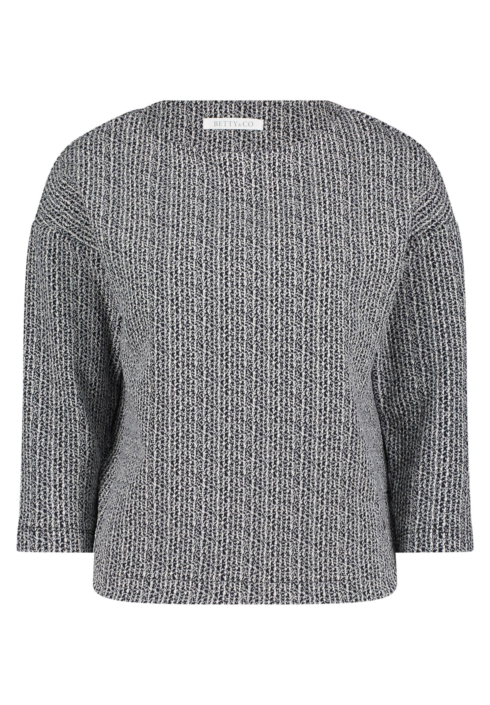 3b0046b0c05729de05c6da759a763045 Betty & CO | Betty & CO Sweatshirt | L | dunkelblau/weiß