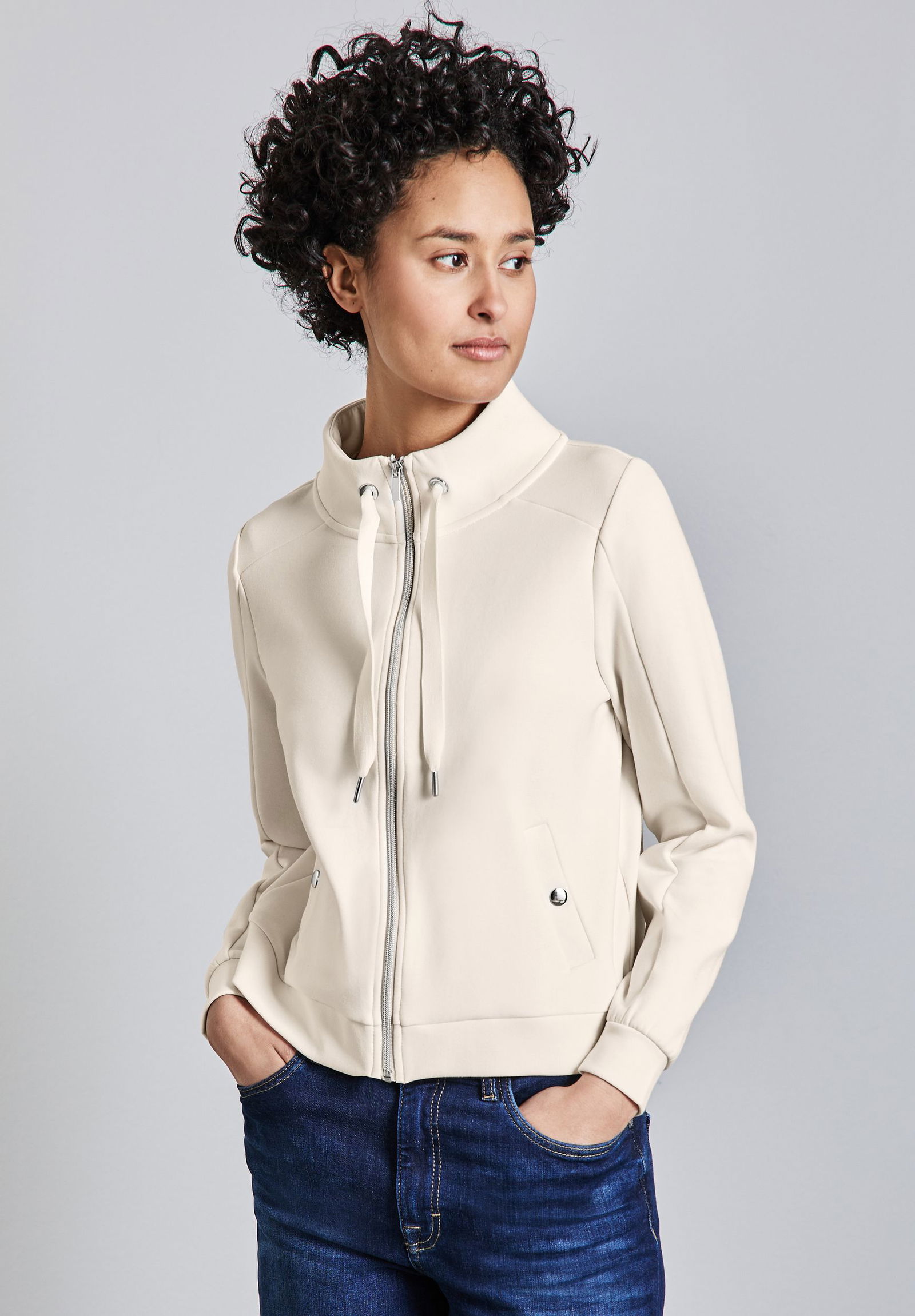Street One | Street One Sweatjacke | 36 | lucid white