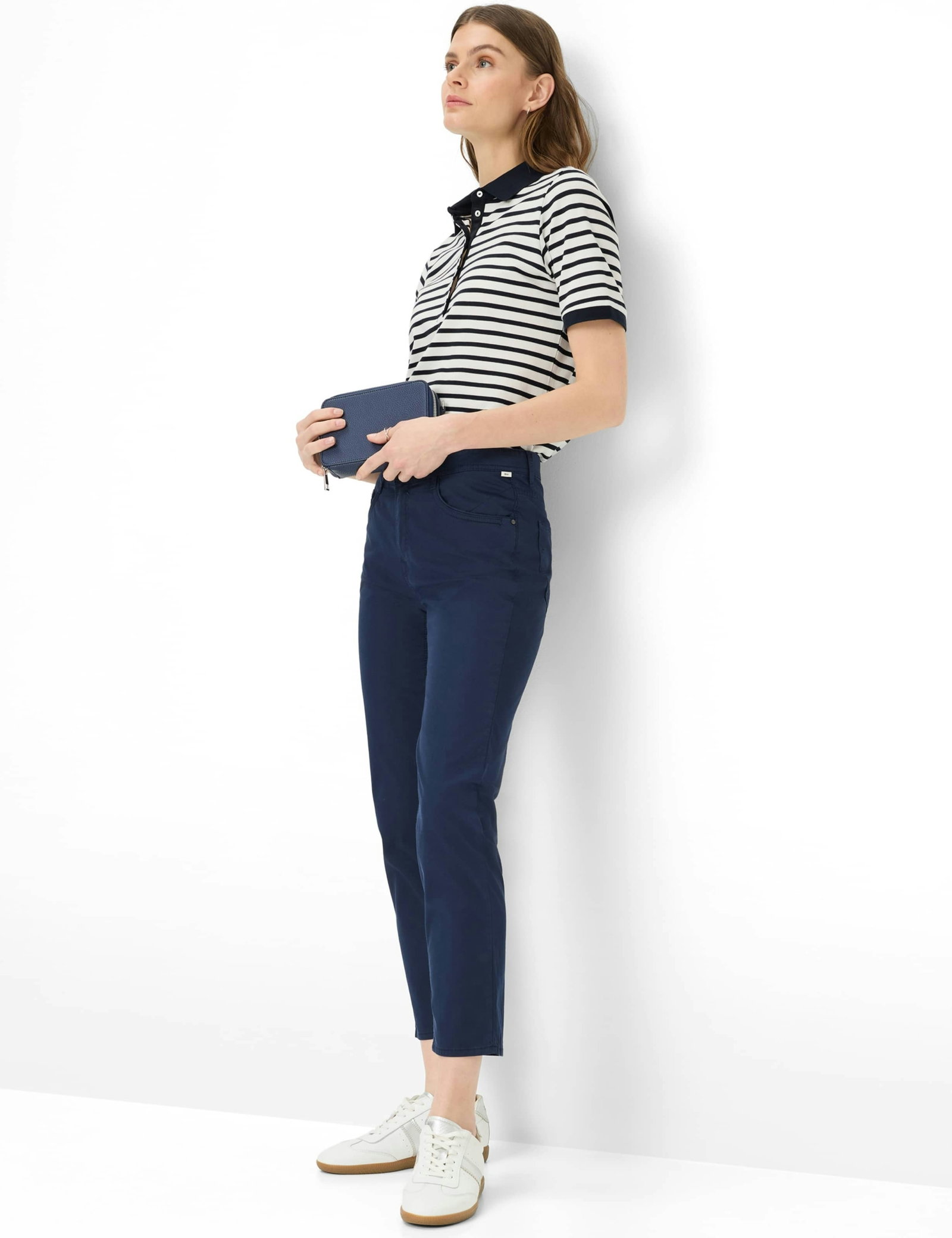 STYLE.MARY S SNOS, NAVY #3