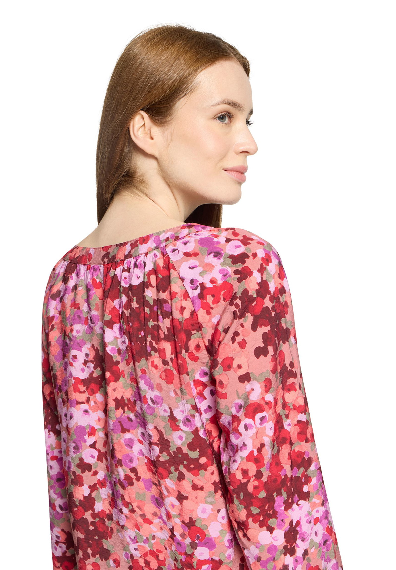 Cartoon |  Cartoon Druckbluse  | 36 | violett/rot