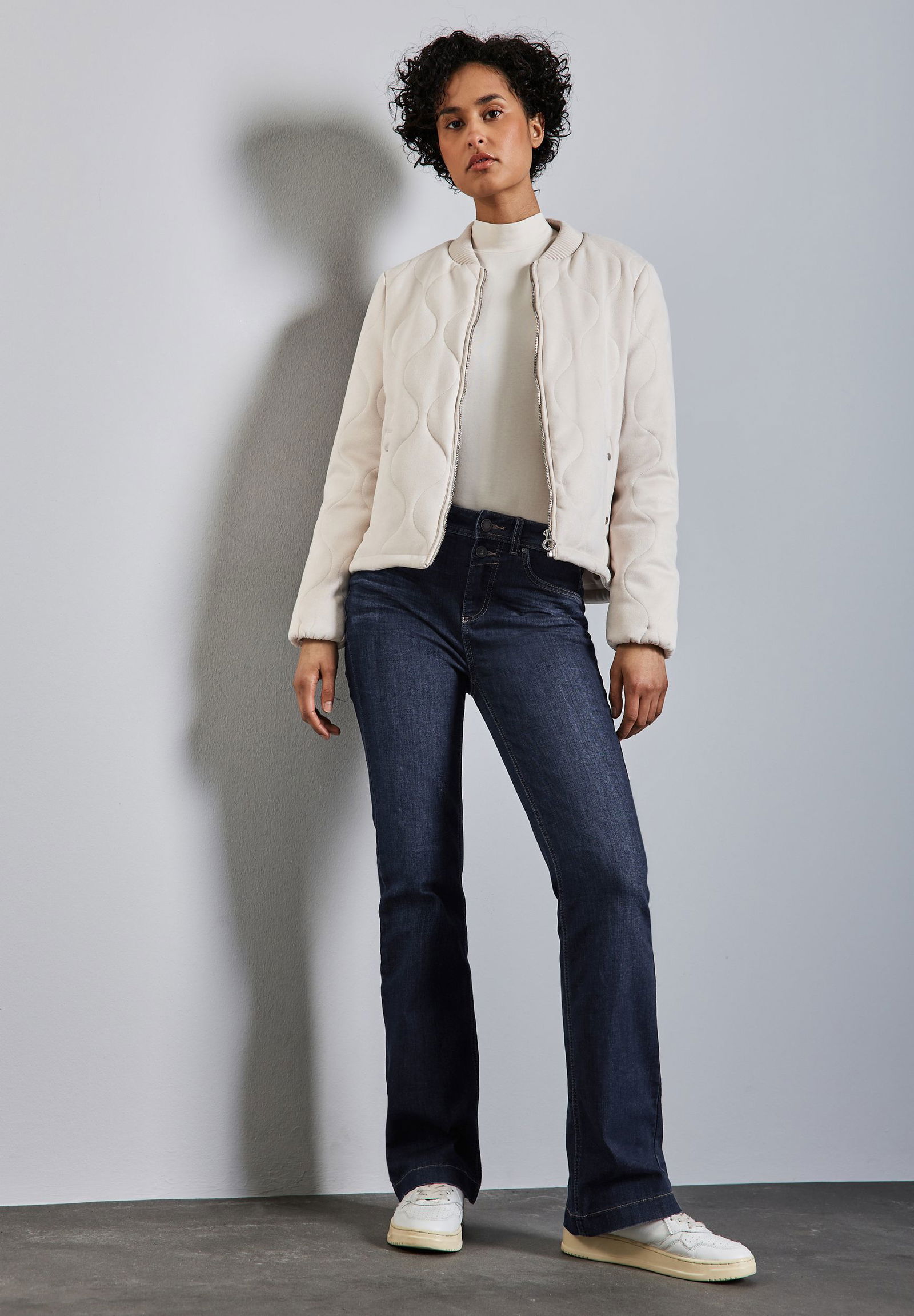 Street One |  Street One Schlaghose  | 29/32 | dark indigo slightly washed
