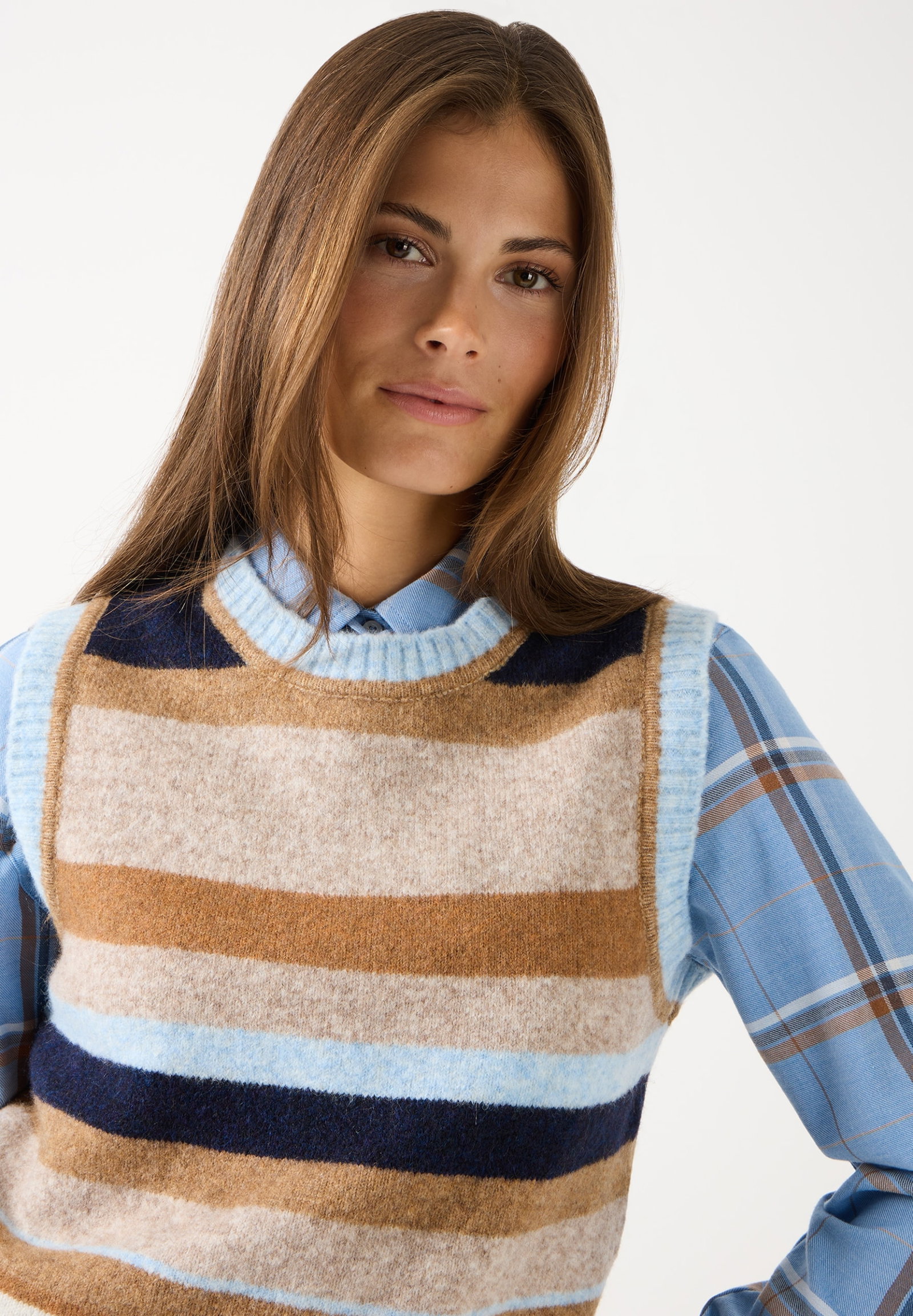 Pullunder Multi-Stripe, multi stripe pullunder #3