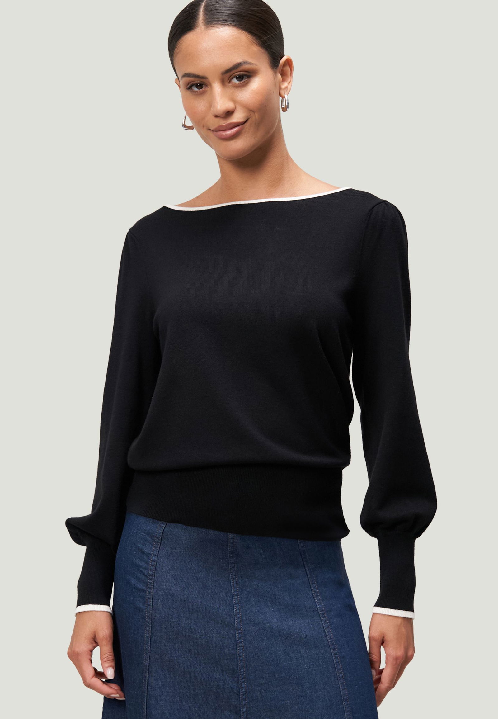 Zero | Zero Pullover | 36 | patch blackcream