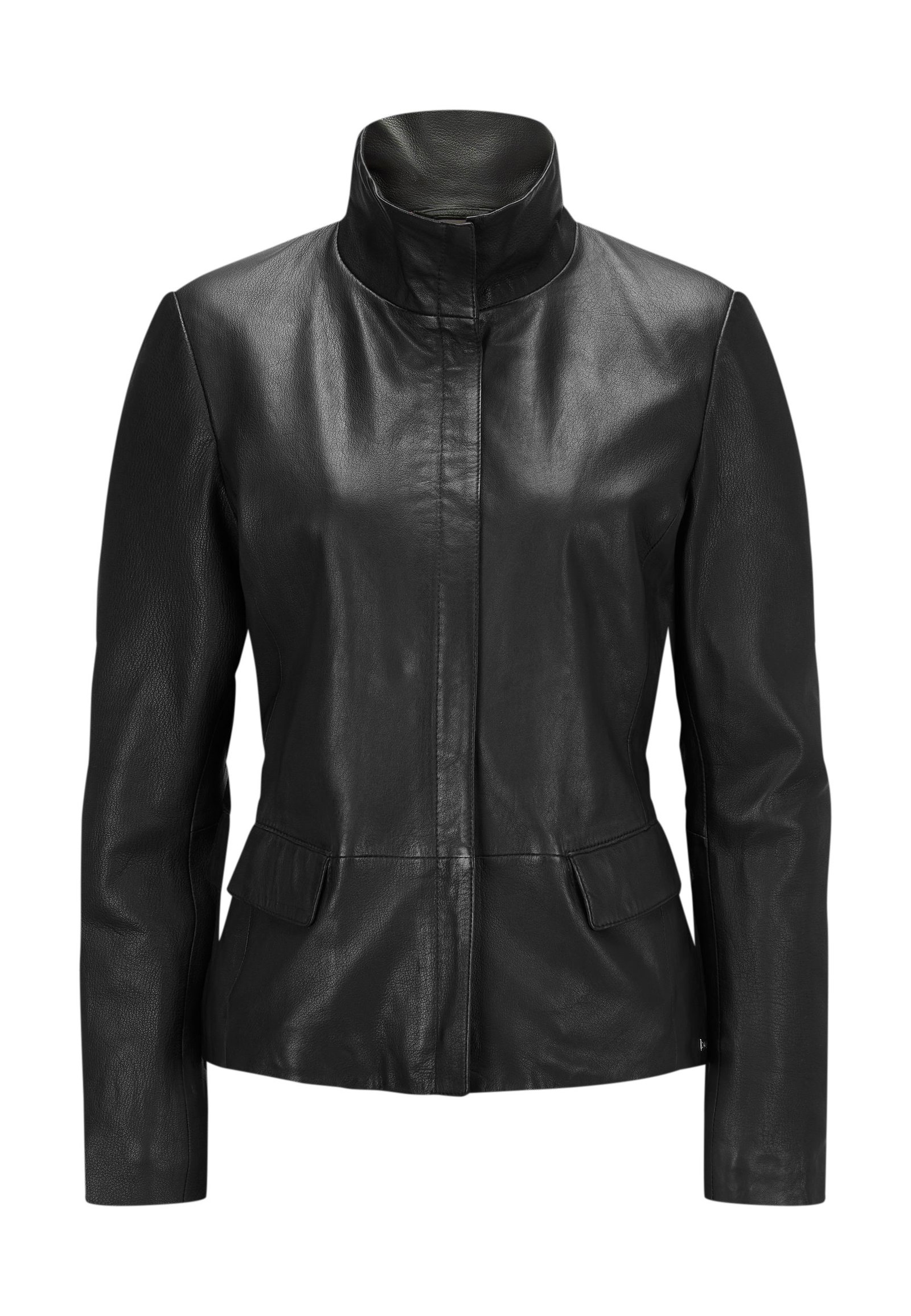 2fc9f3a437260fece0a9f2251df6b3f8 Milestone | Milestone Lederjacke | 44 | schwarz