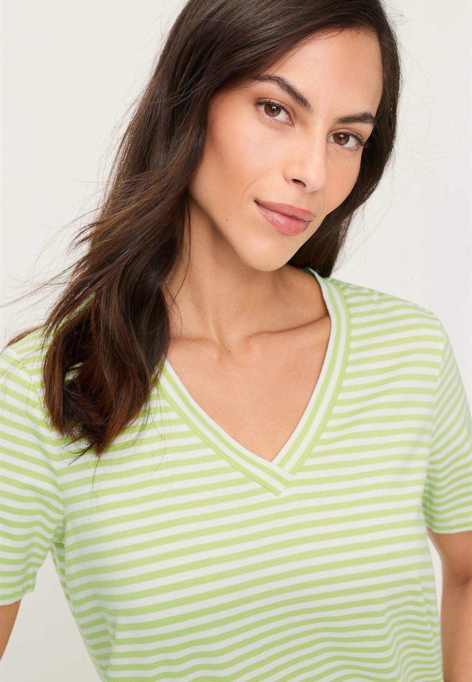 Olsen |  T-Shirt Short Sleeves | 38 | lime yellow