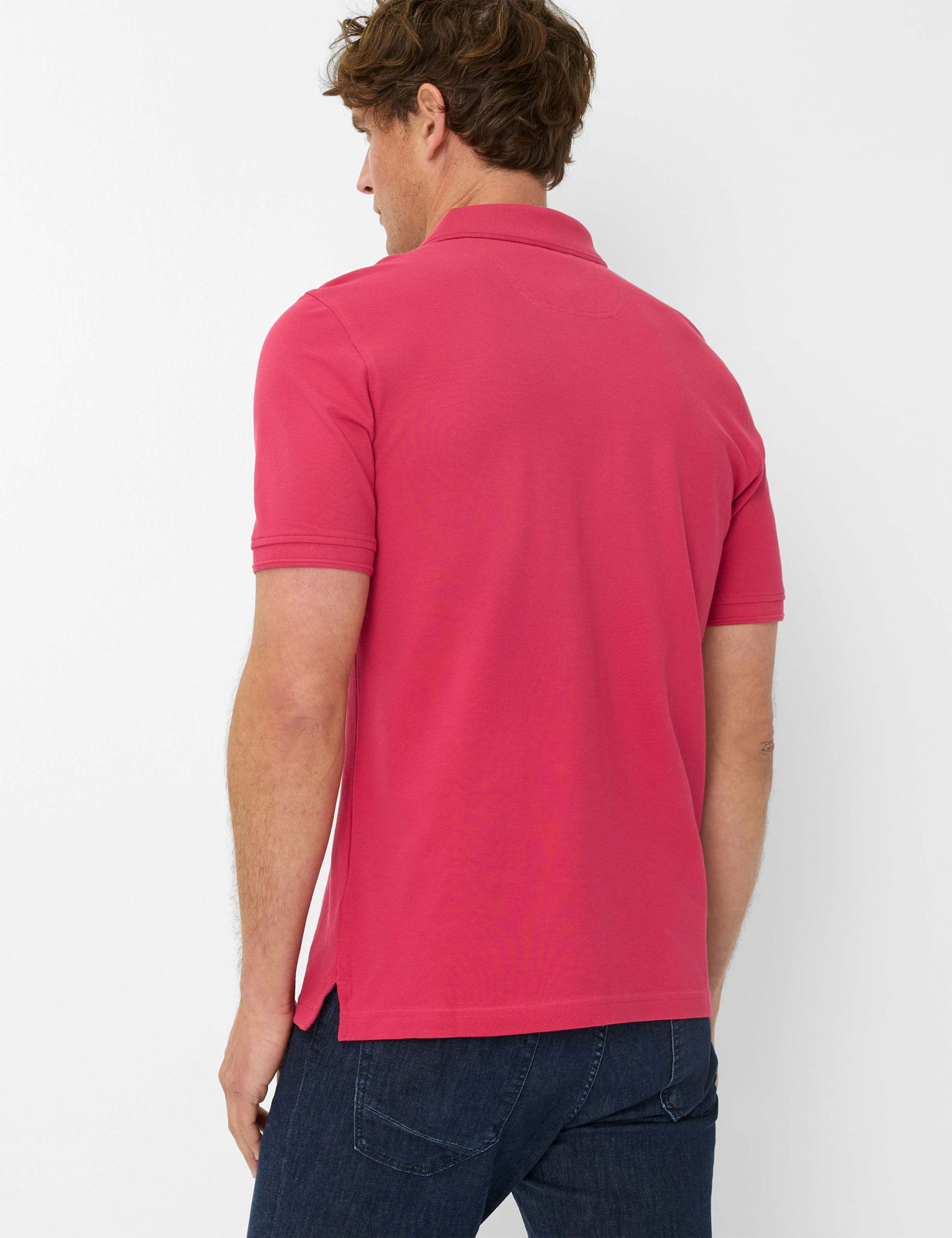 Brax |  Brax Poloshirt  | M | crunchy pink