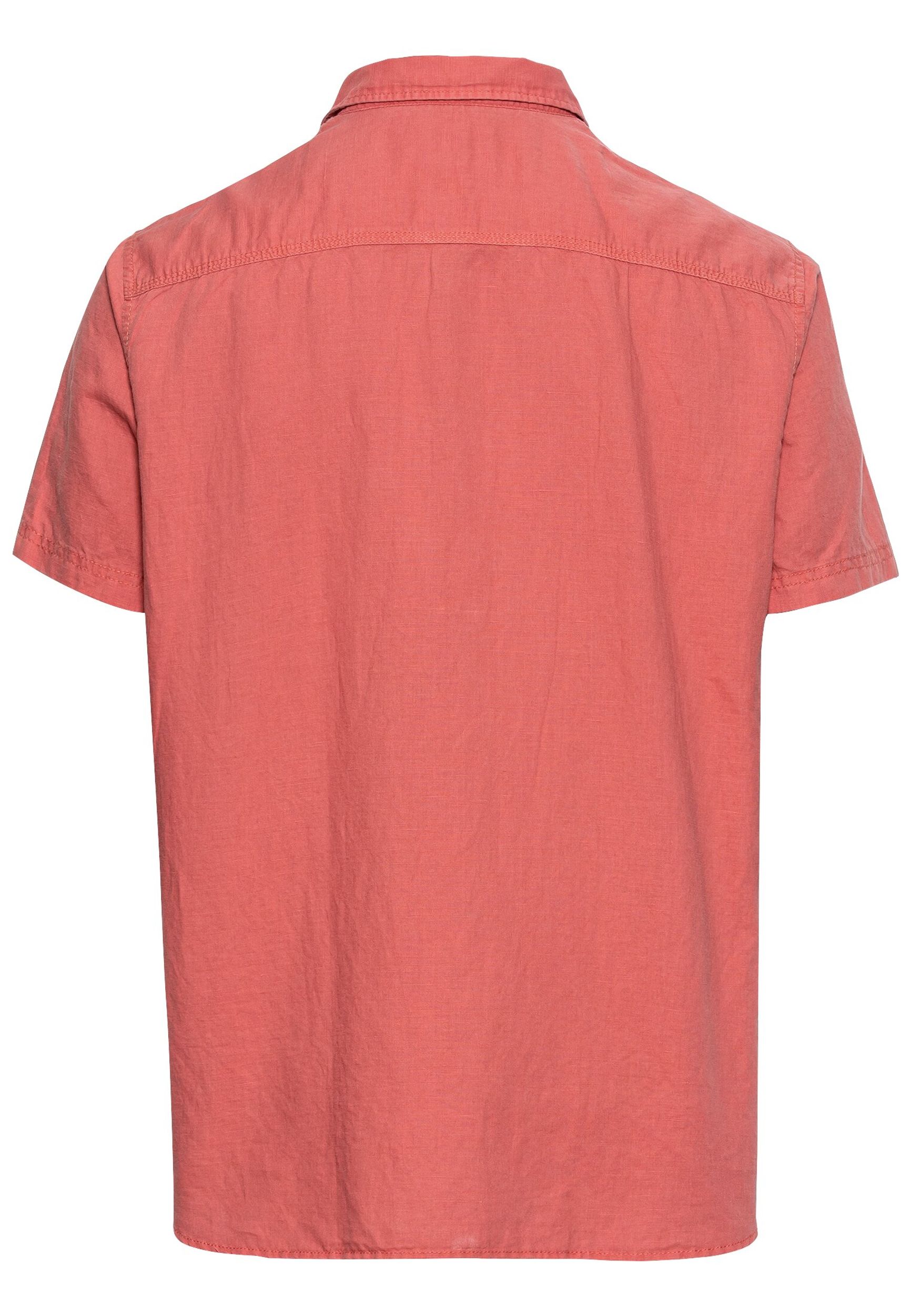 Camel Active |  Camel Active Hemd Regular Fit  | XXL | faded red