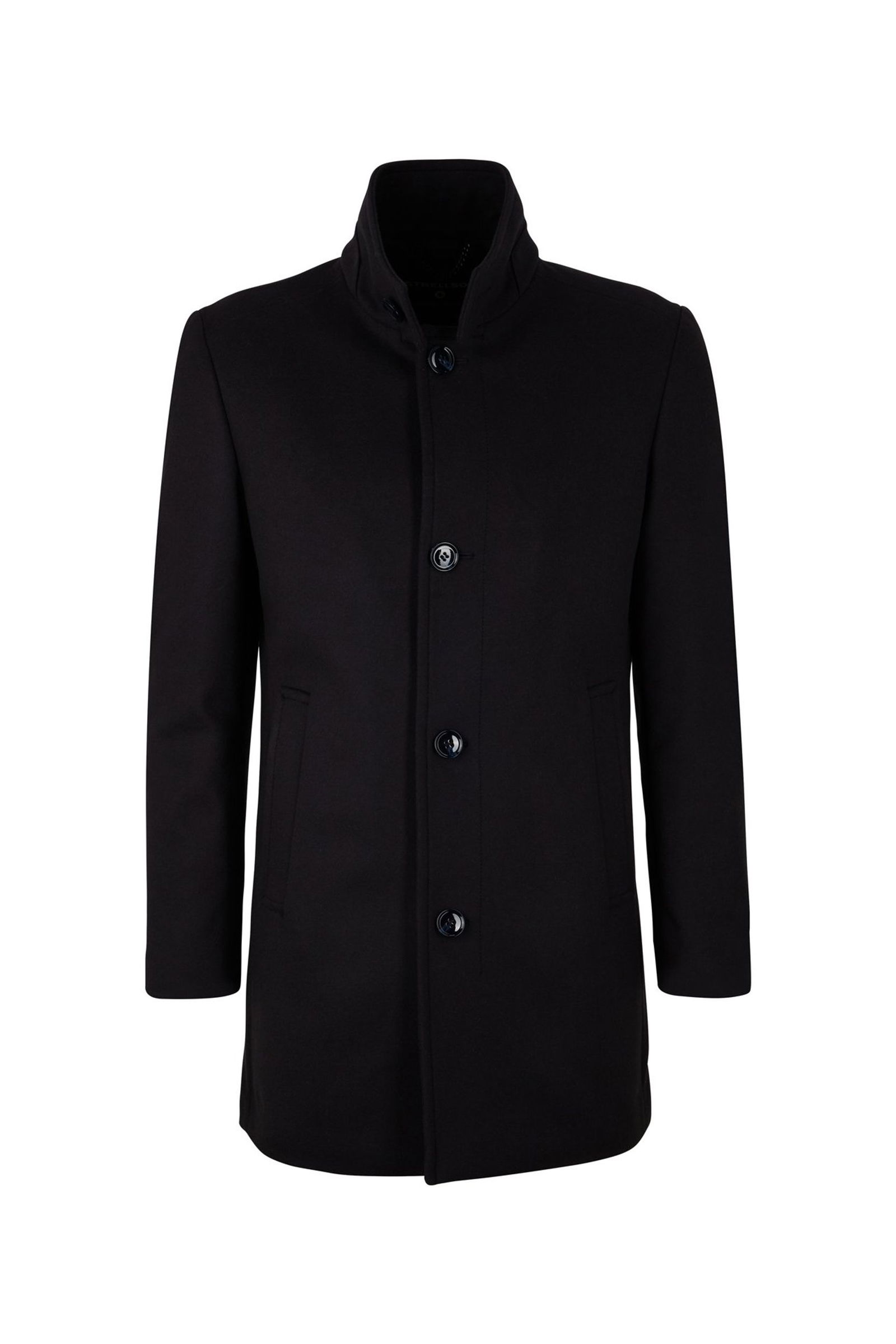 2b12f8479de28df79aaafb86459da630 Strellson |  Strellson Wollmantel  | 56 | black