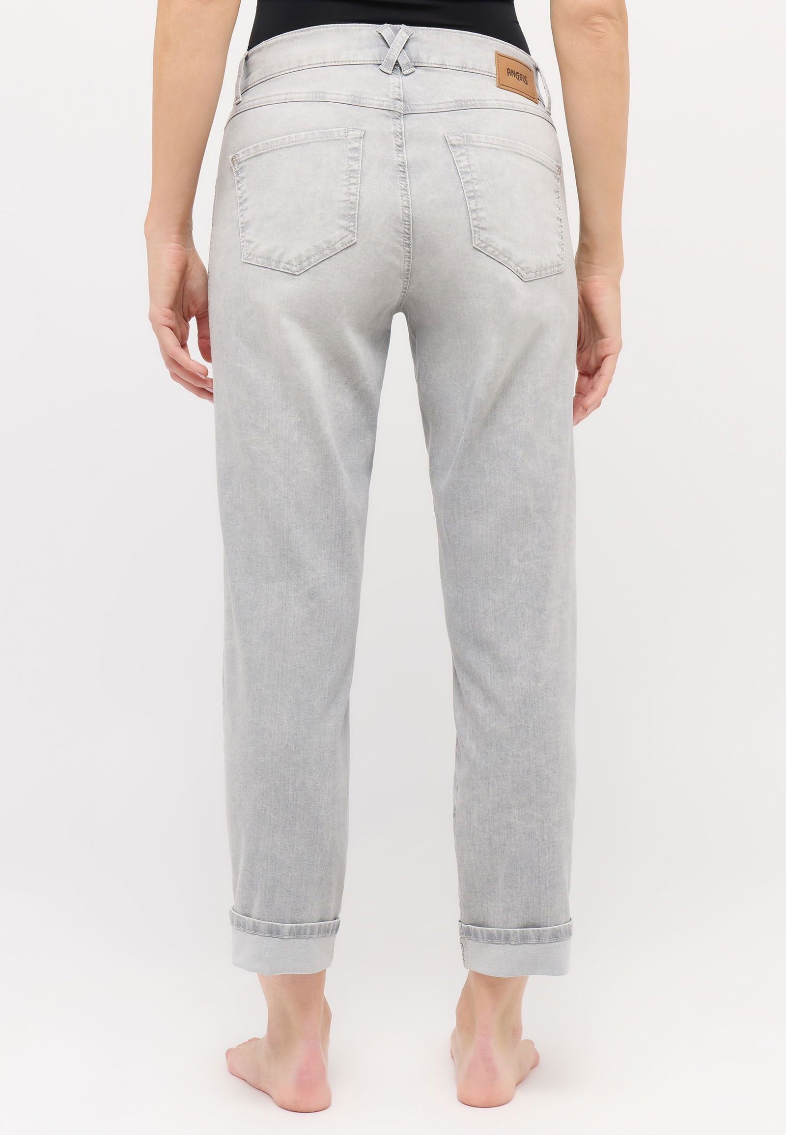 Angels |  Angels Jeans "Darleen Crop TU Ribbon" | 38/30 | light grey random used