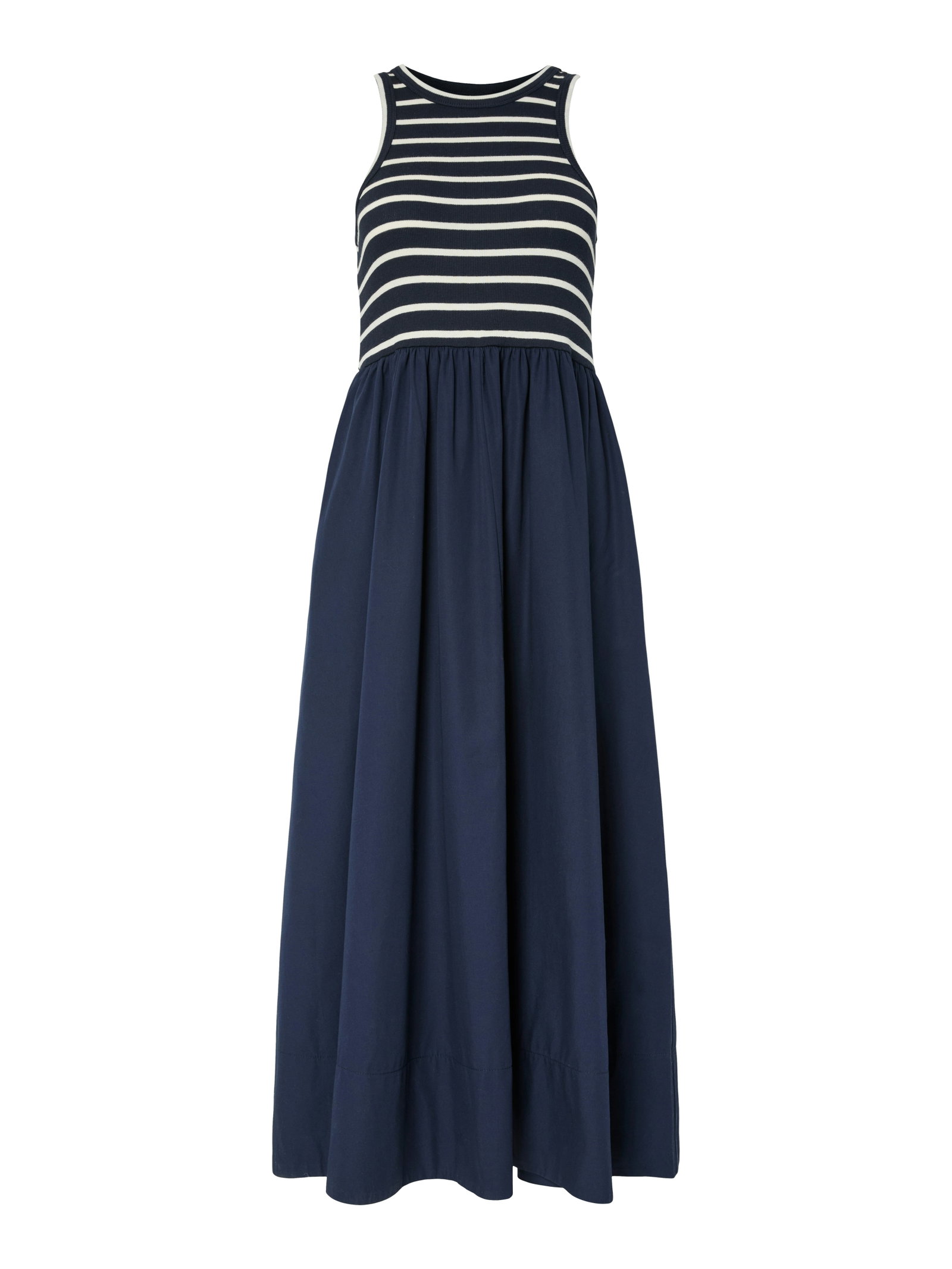 YASMIRI SL LONG DRESS S. NOOS, Navy Blazer/Jersey white stripes #1