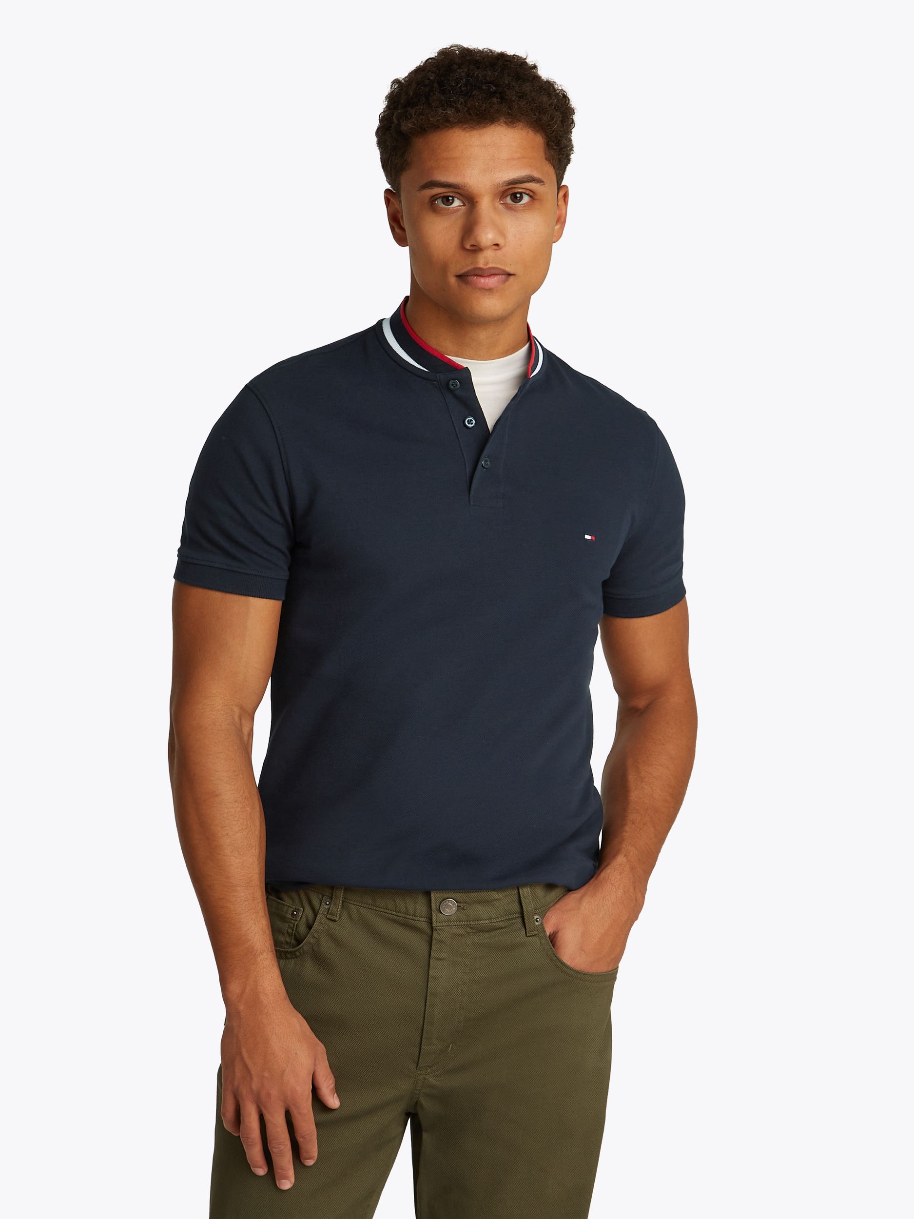 Tommy Hilfiger |  Tommy Hilfiger Poloshirt  | S | white