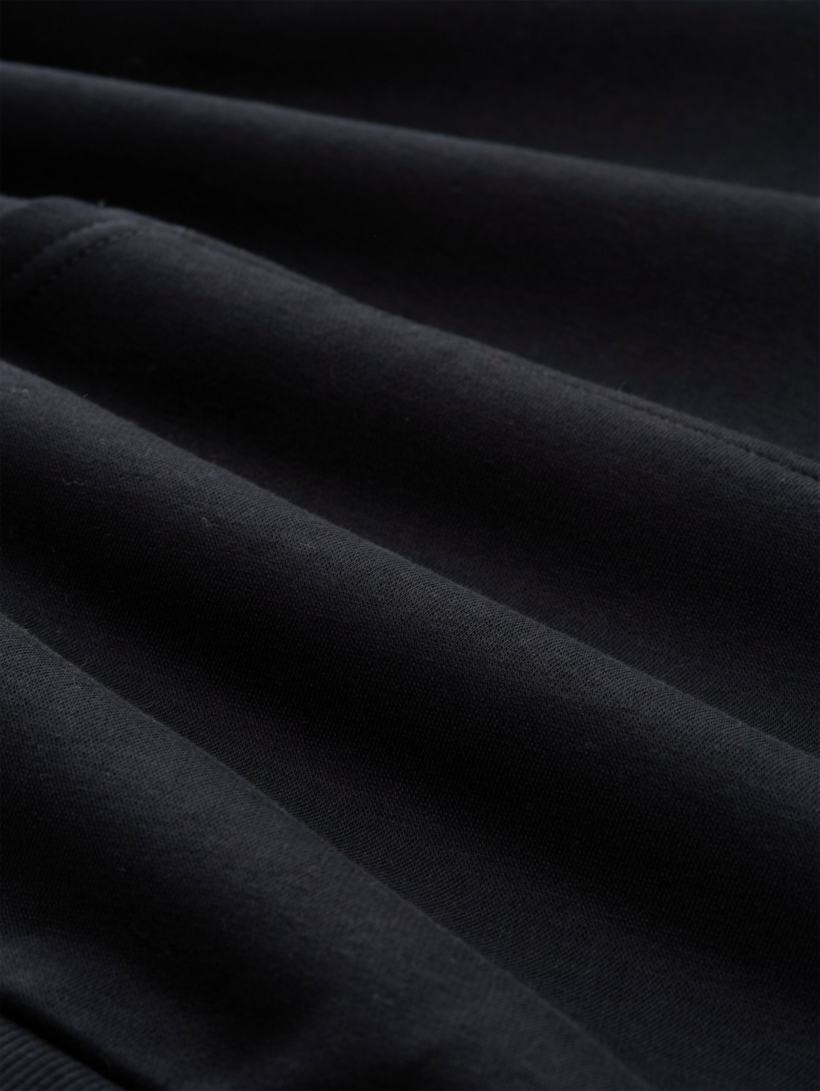 printed sweat hoodie, Night Watch Black #2