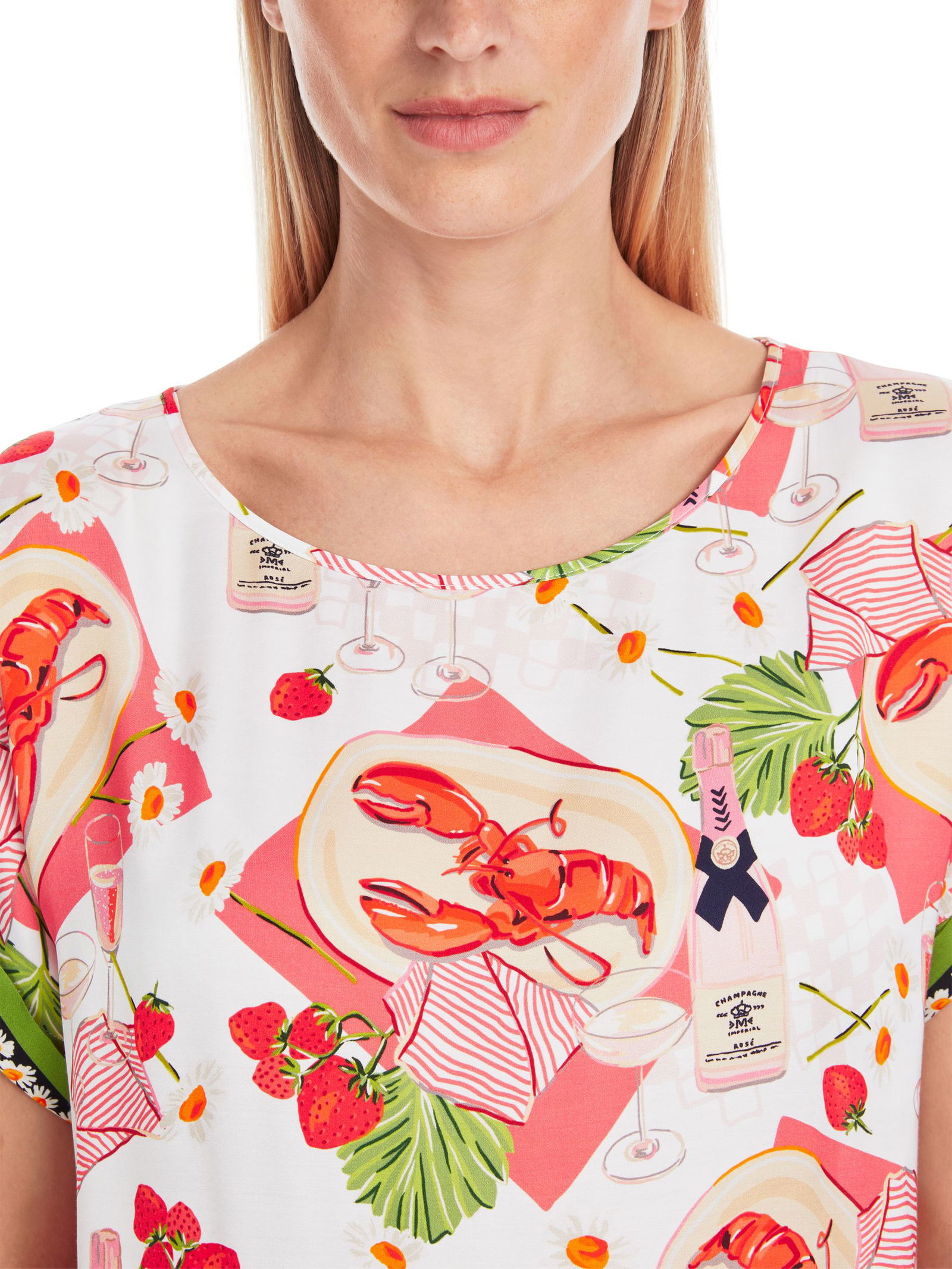 5bfd47a1a1ebefa793d4f426045f514a Marc Cain Additions |  Marc Cain Additions Druckbluse  | 38