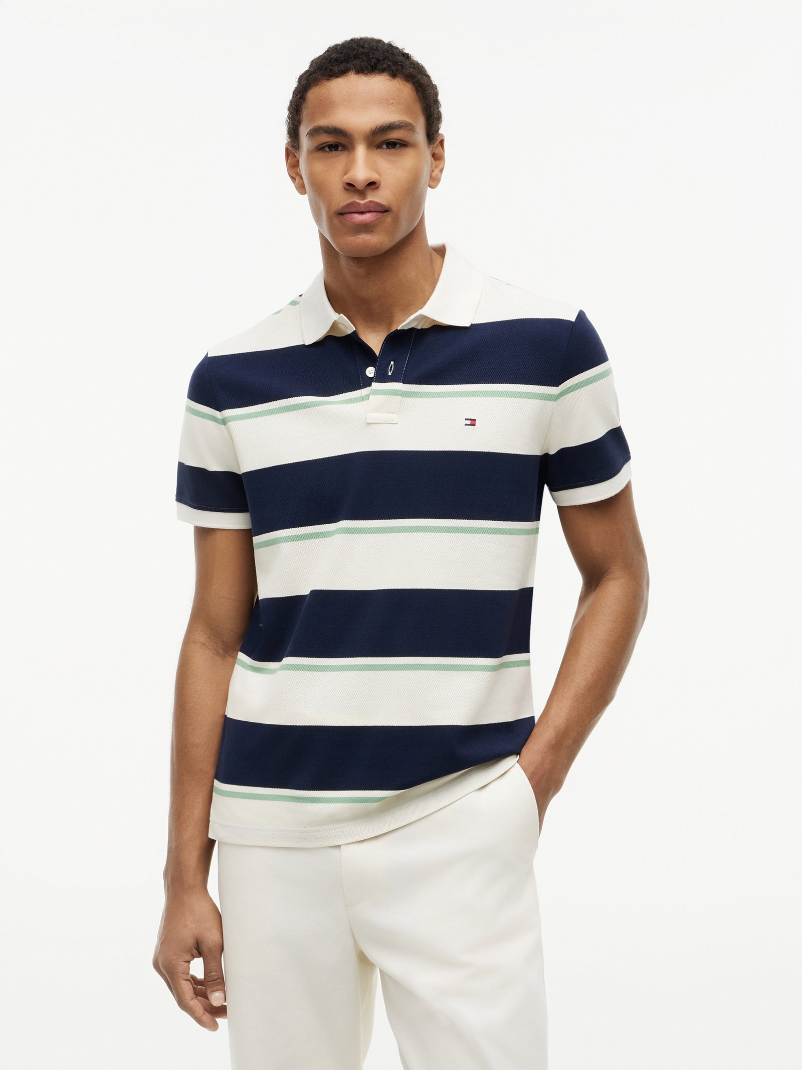 Tommy Hilfiger  STRIPE REG POLO #2