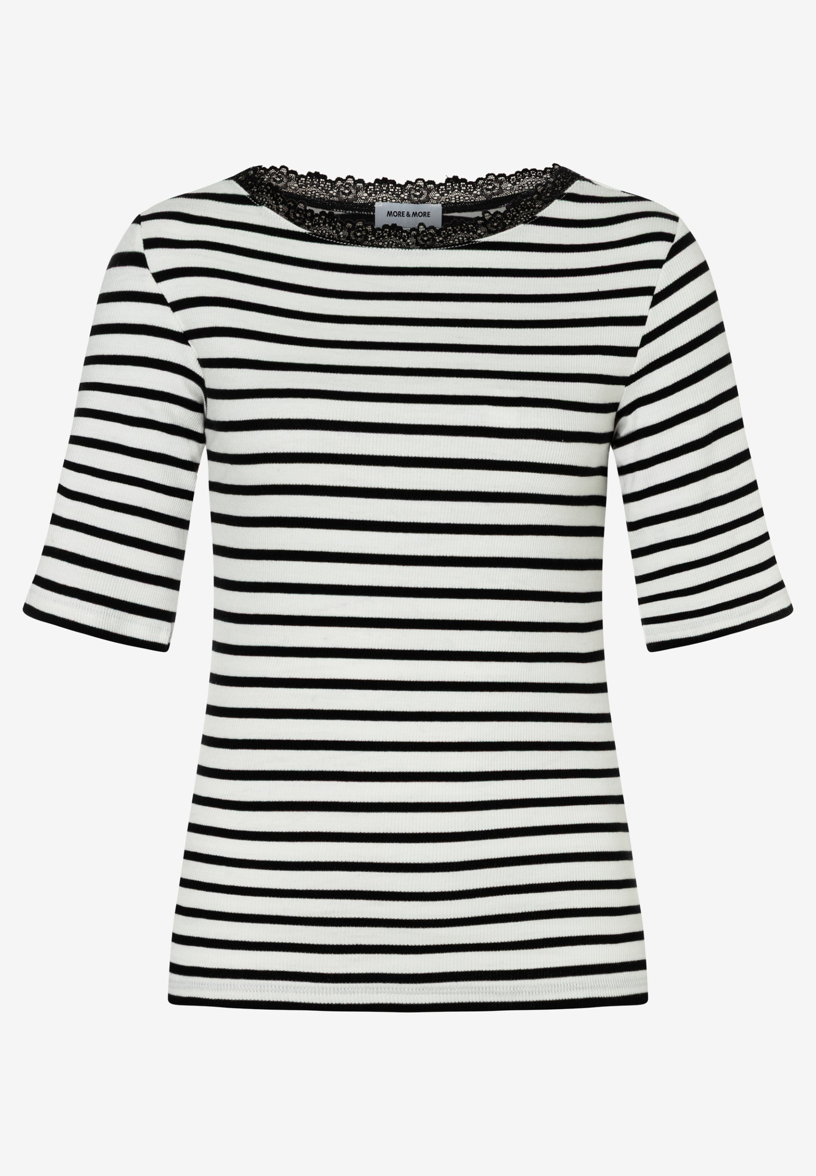 Shirt with Stripes, irregular jersey stripe #1