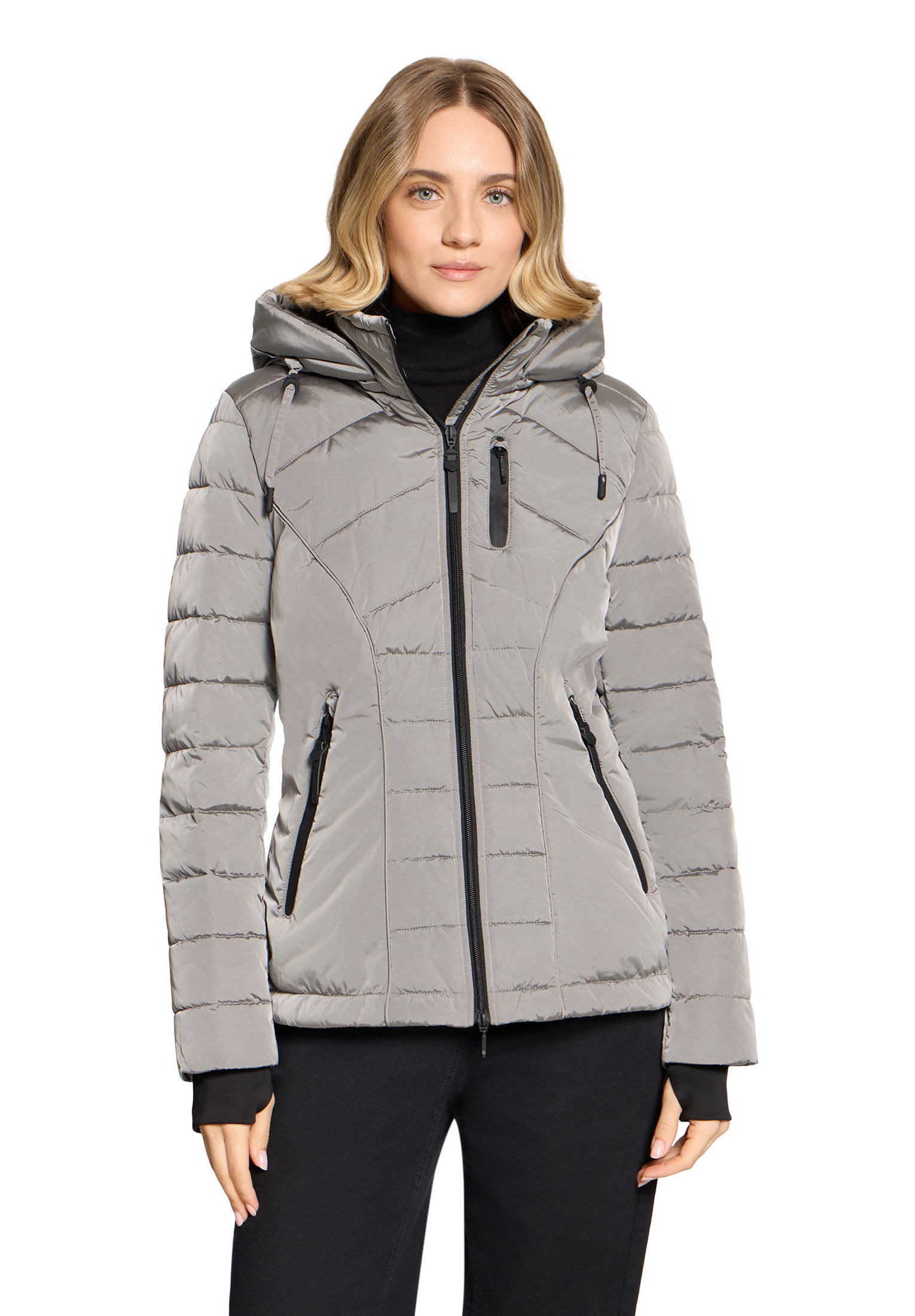 Jacke Watte, Middle Taupe #3