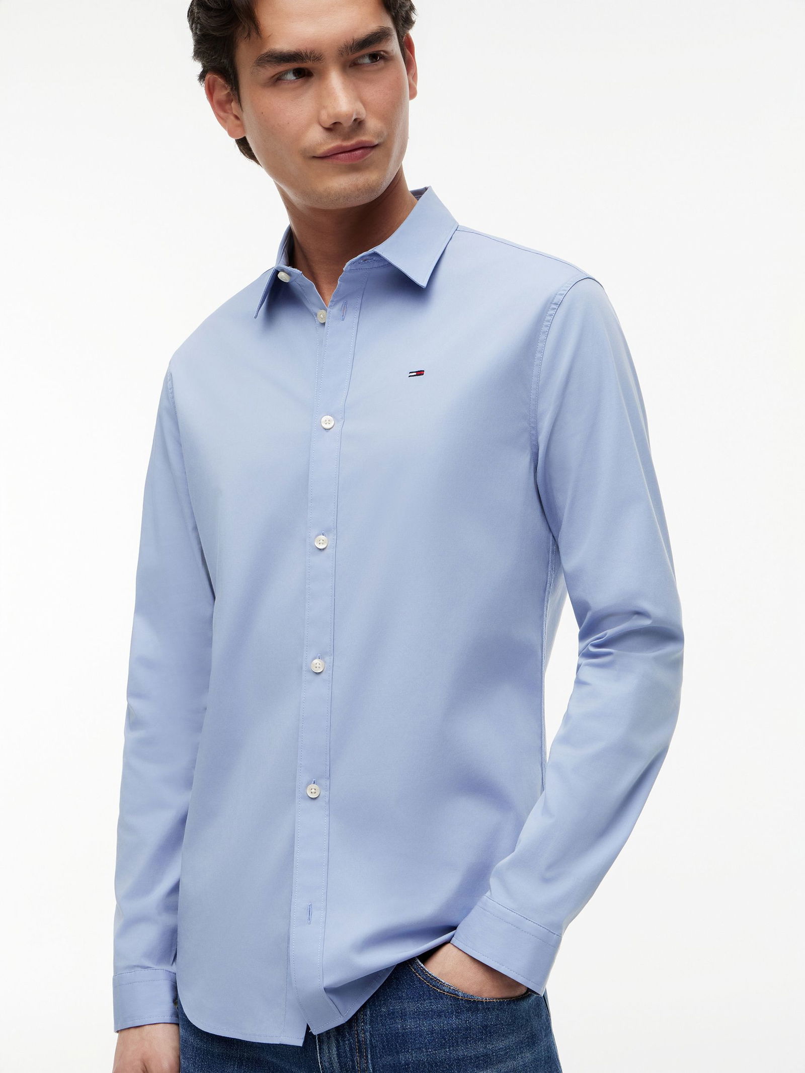 Tommy Jeans |  Tommy Jeans Hemd Regular Fit  | S | black iris