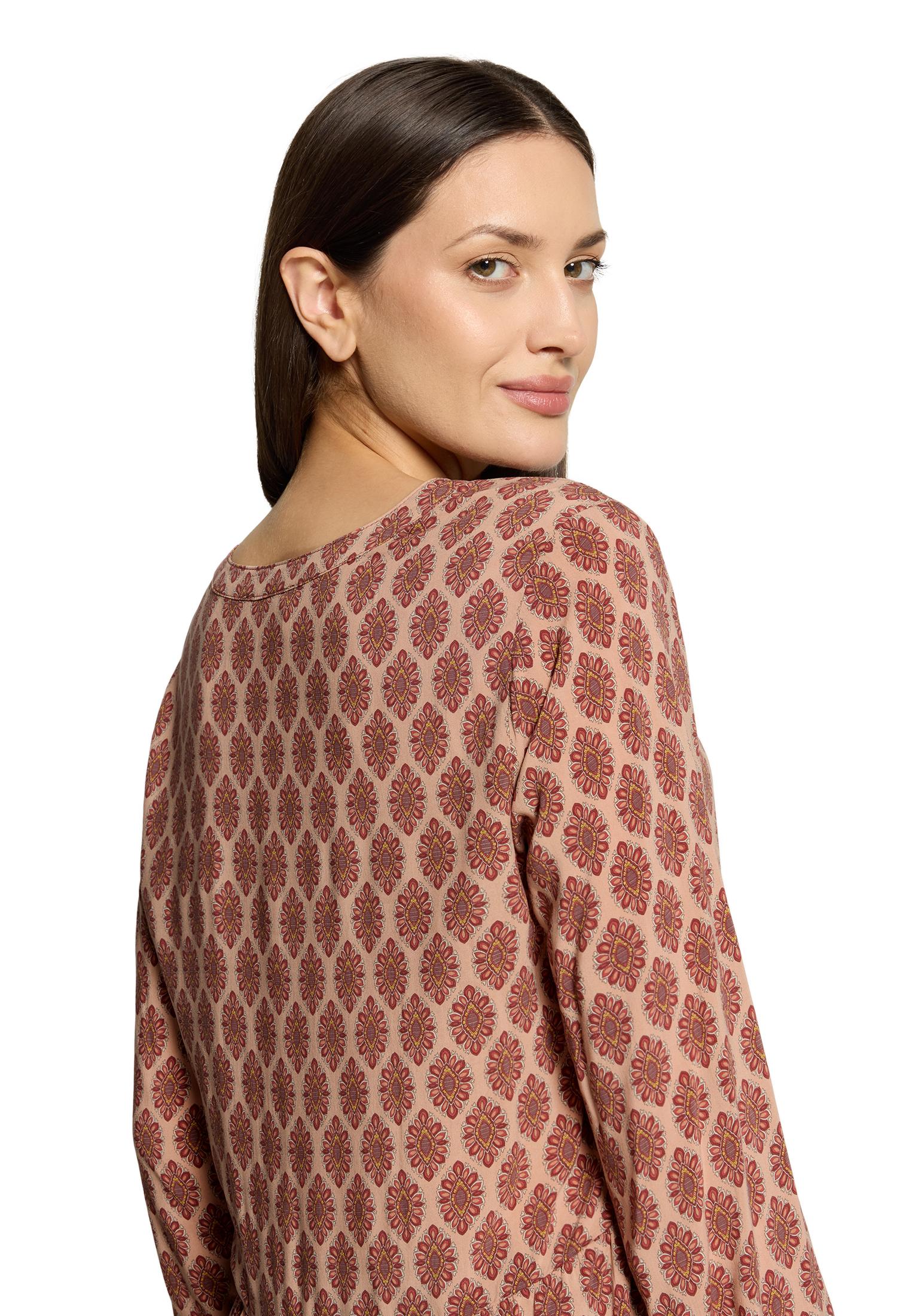 Bluse Kurz 1/1 Arm, Rosé/Rosé #7