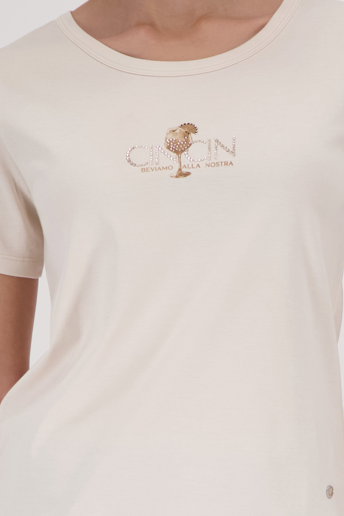 T-Shirt, champagne beige #5