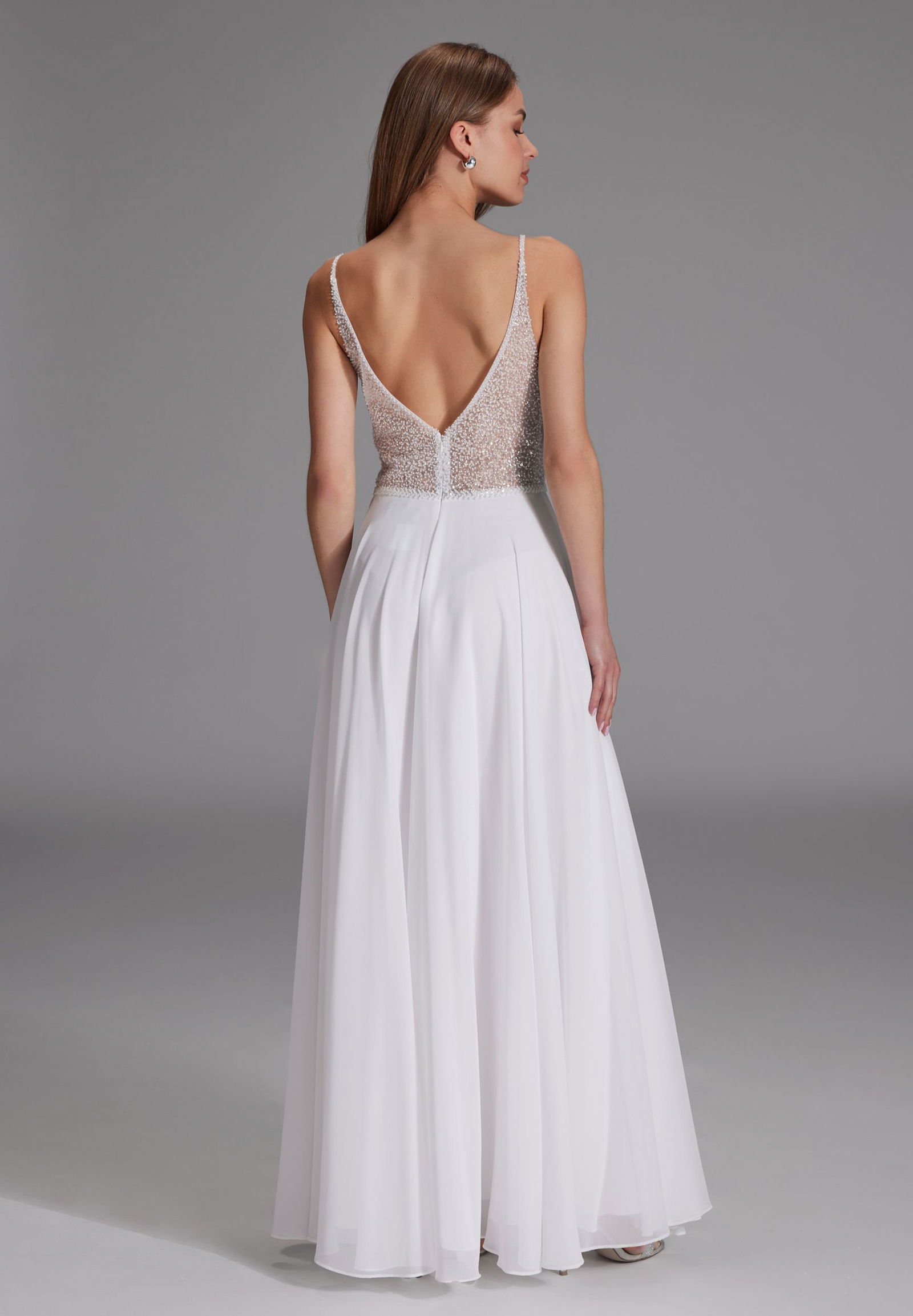 Hey Kyla |  Hey Kyla Abendkleid aus Materialmix | 34