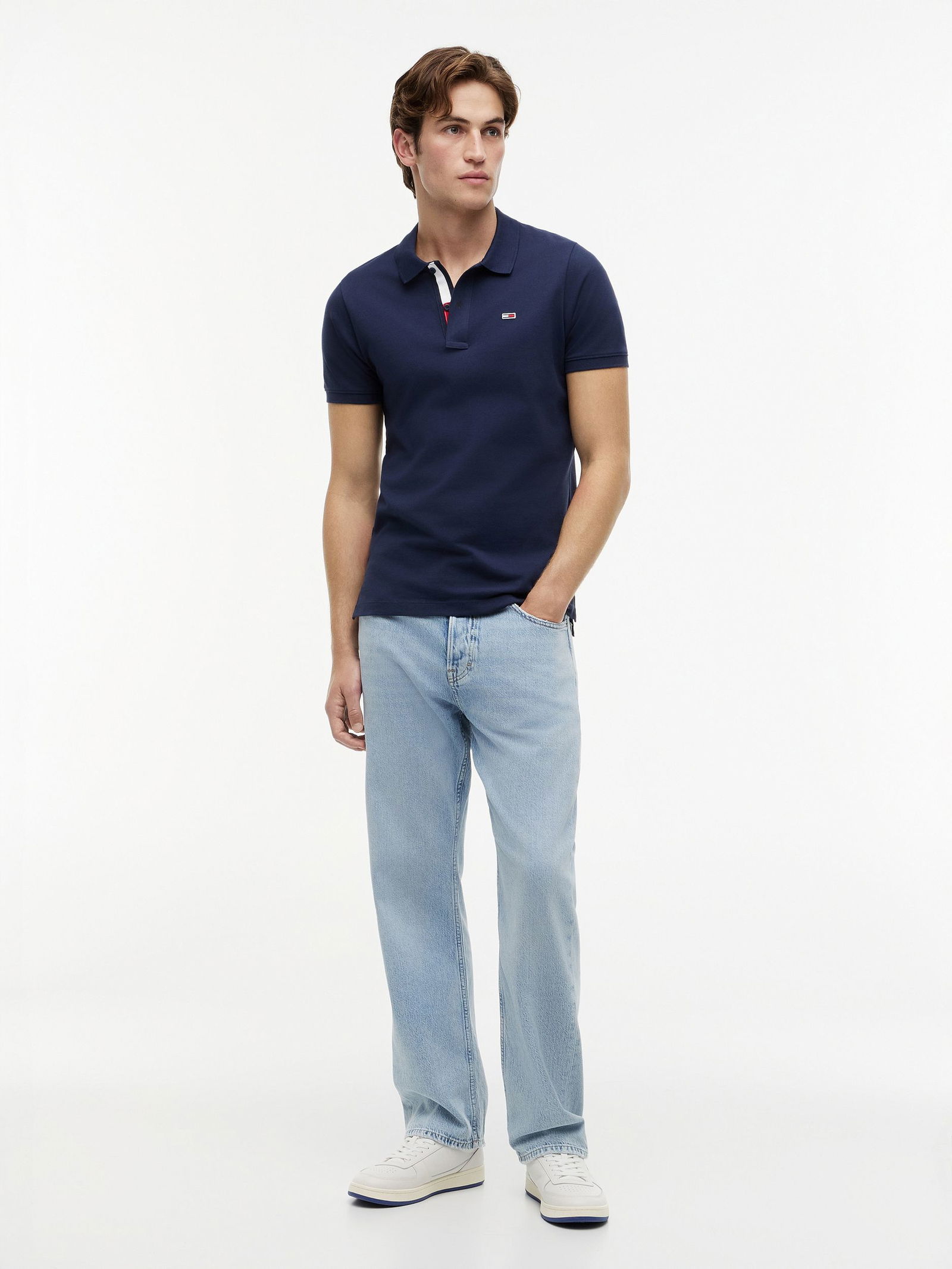 Tommy Jeans |  Tommy Jeans Poloshirt  | S | twilight navy