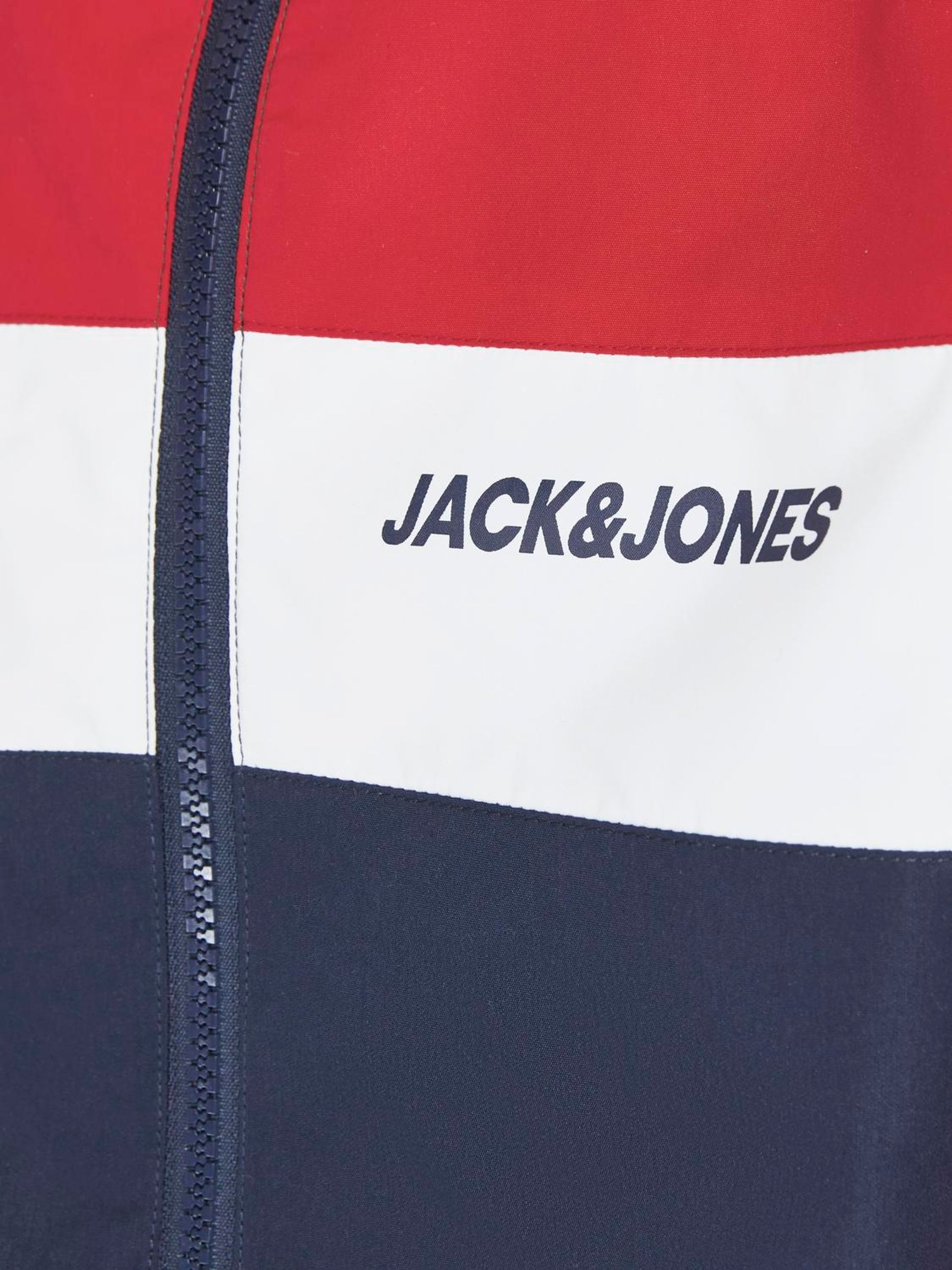 Jack&Jones |  JJERUSH BLOCKING HOOD BOMBER NOOS JNR | 176 | true red