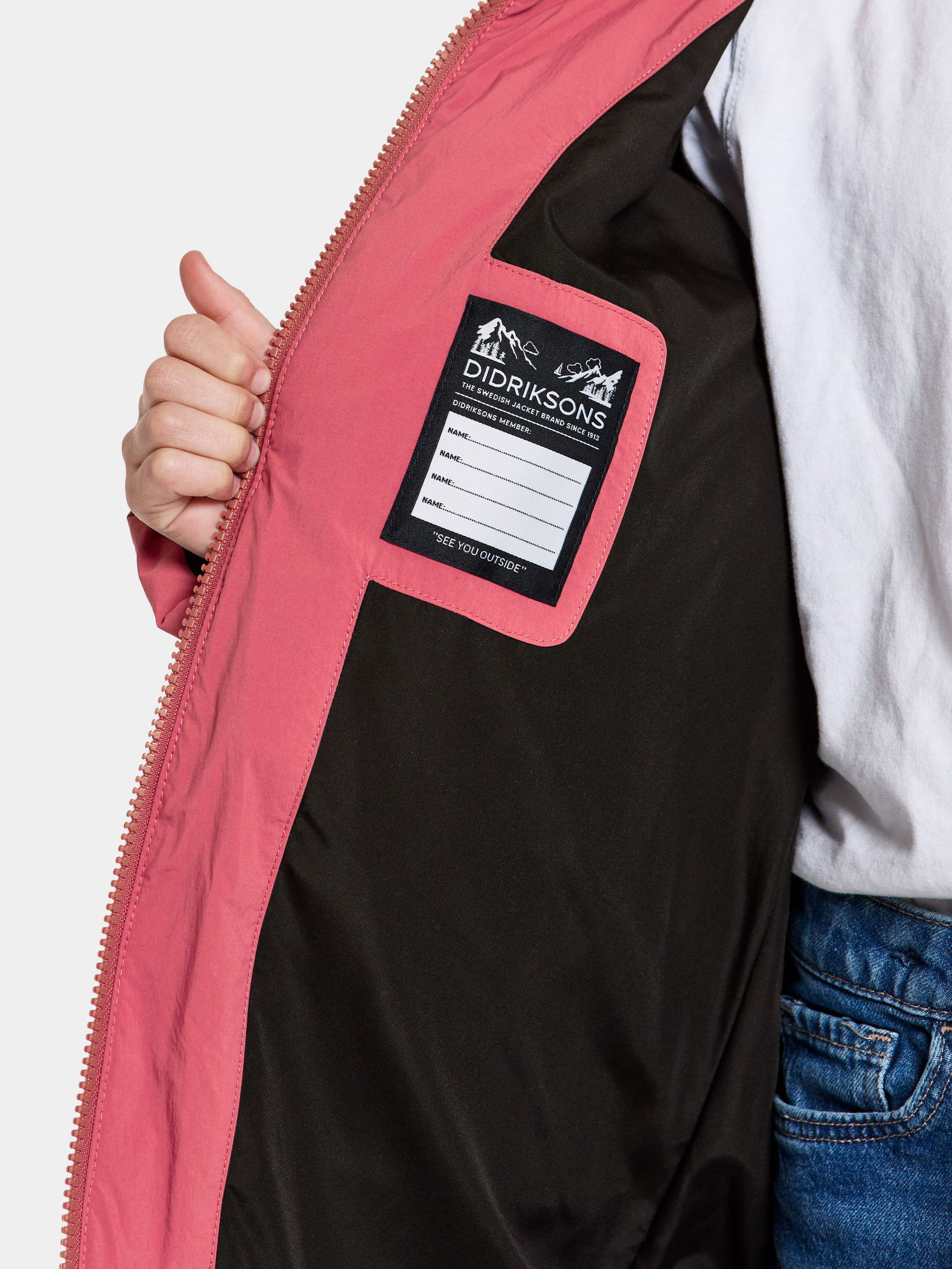 Didriksons Kinderjacke OLIVIN
