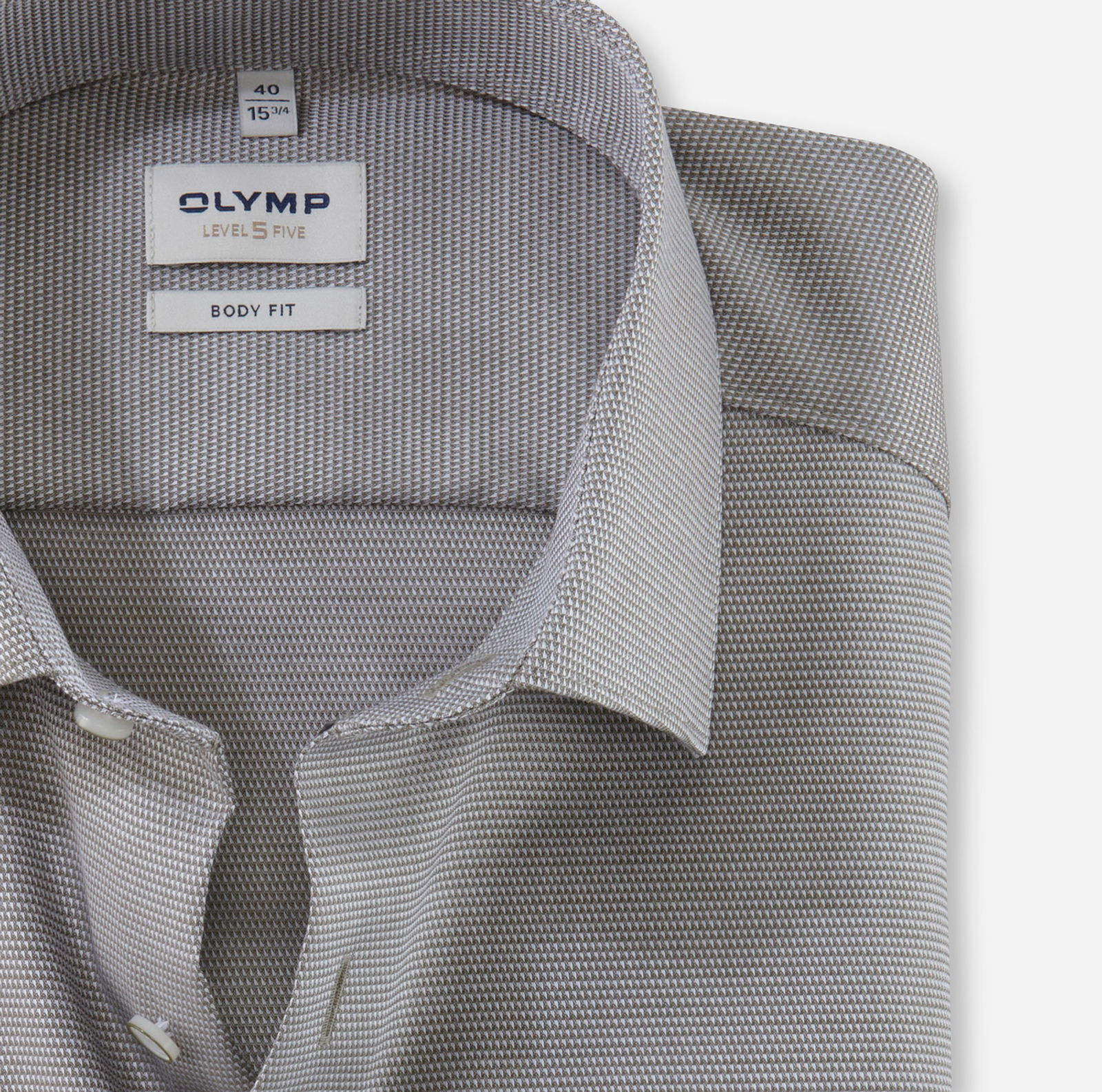 Olymp |  Olymp Hemd Modern Fit  | 38 | oliv