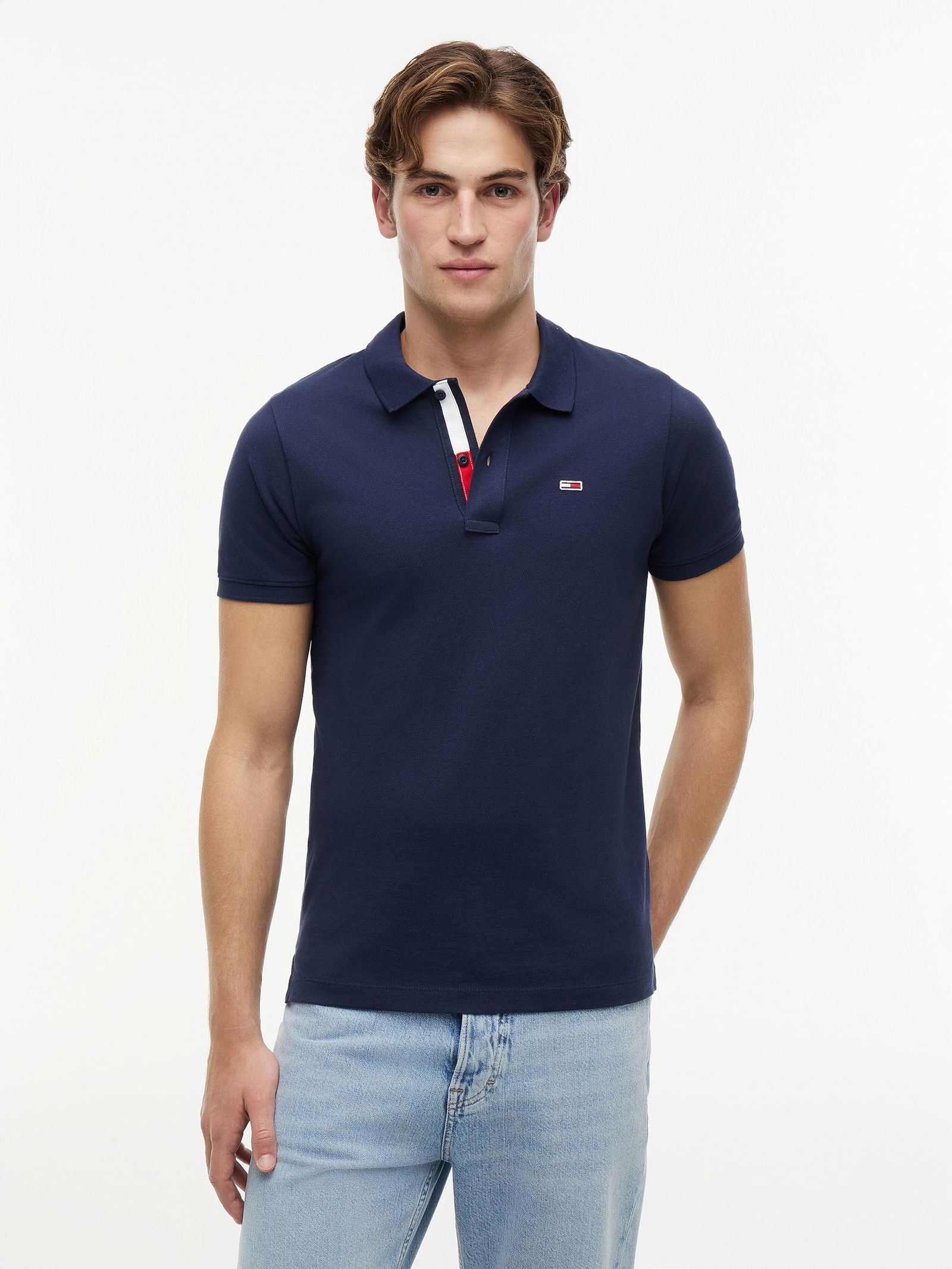 Tommy Jeans |  Tommy Jeans Poloshirt  | S | twilight navy