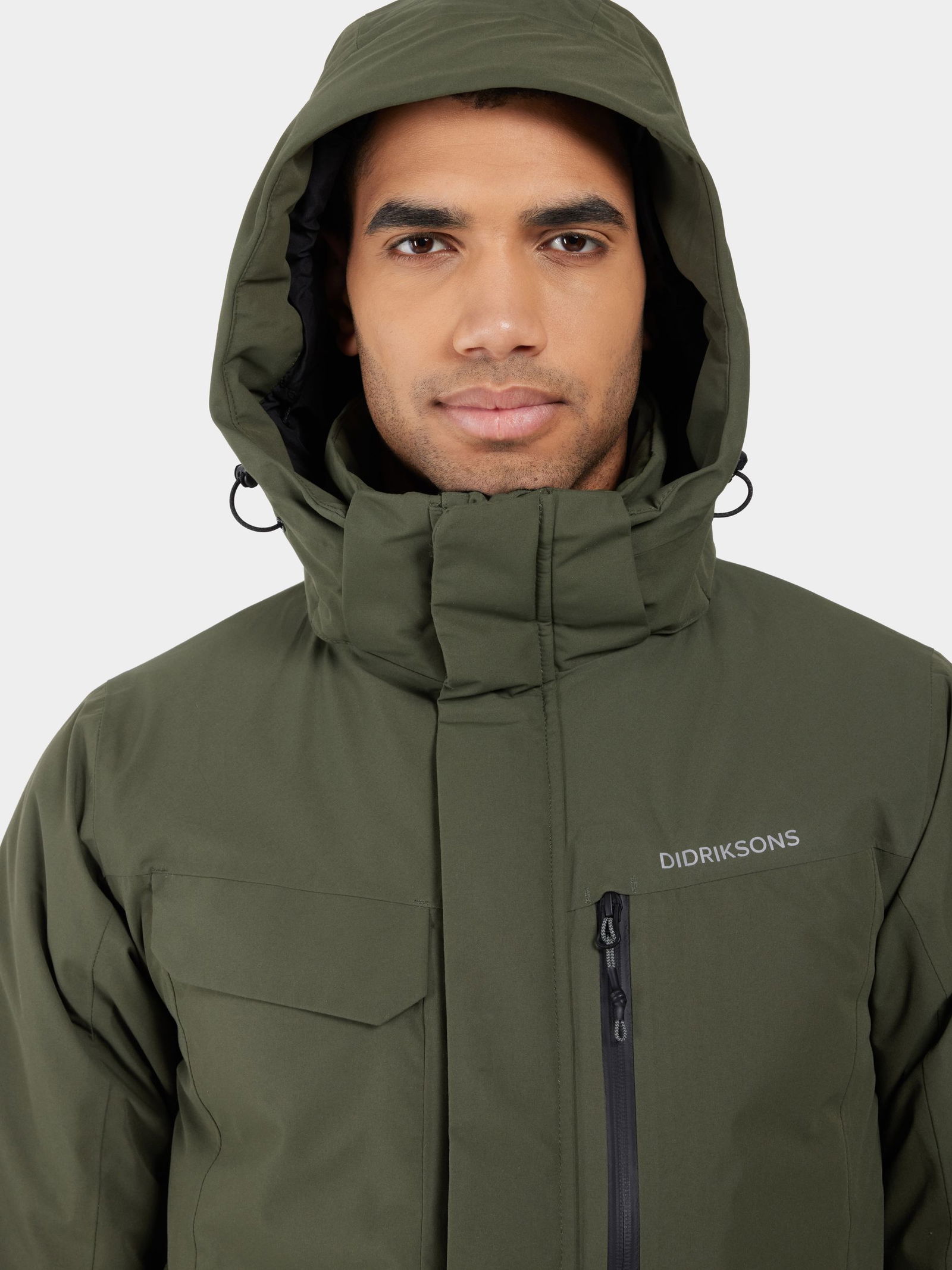 Didriksons |  Didriksons wasserdichte Funktionsjacke "Stefan" | XXL | deep green