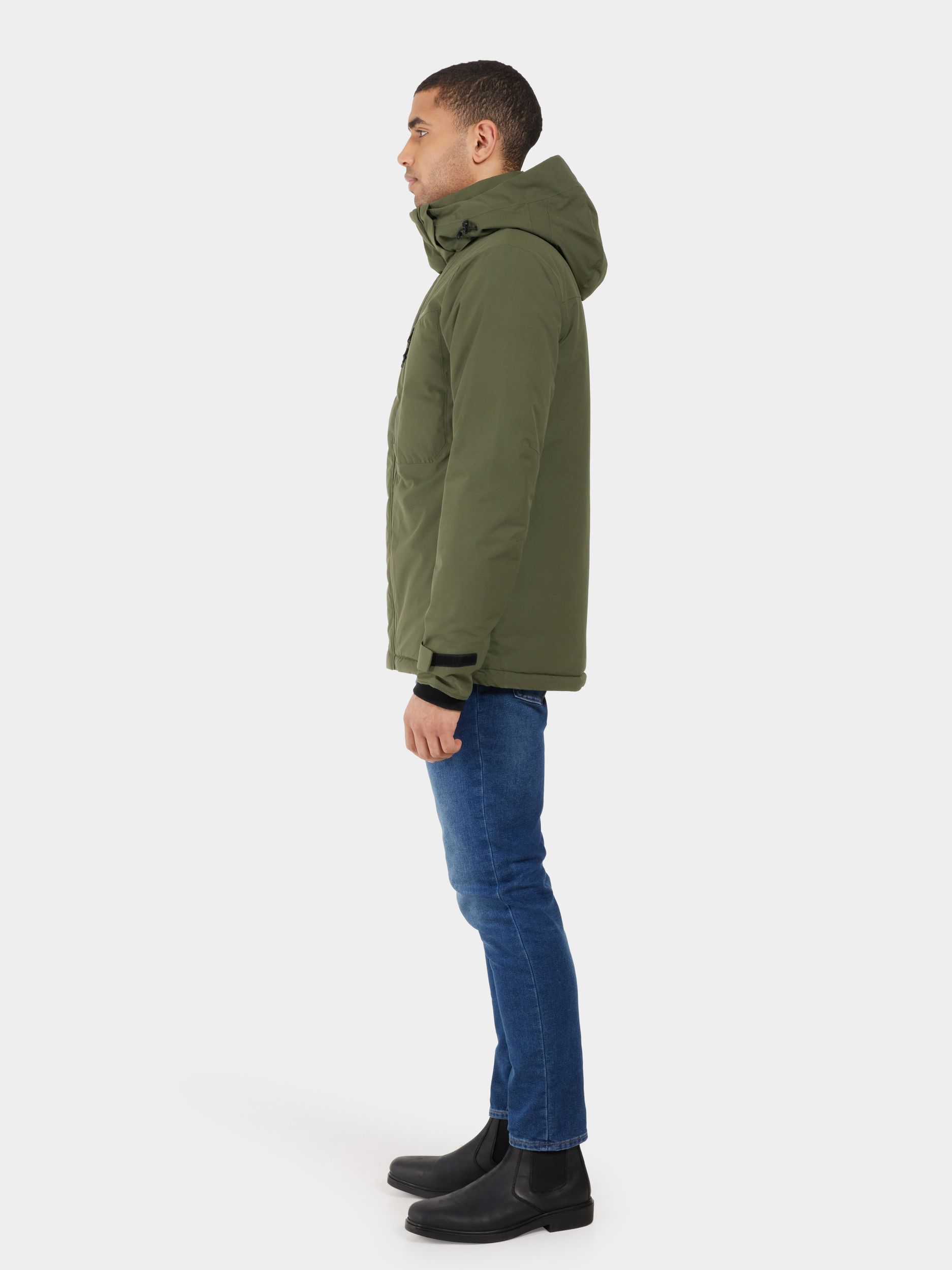 Didriksons |  Didriksons Long Jacke  | M | deep green