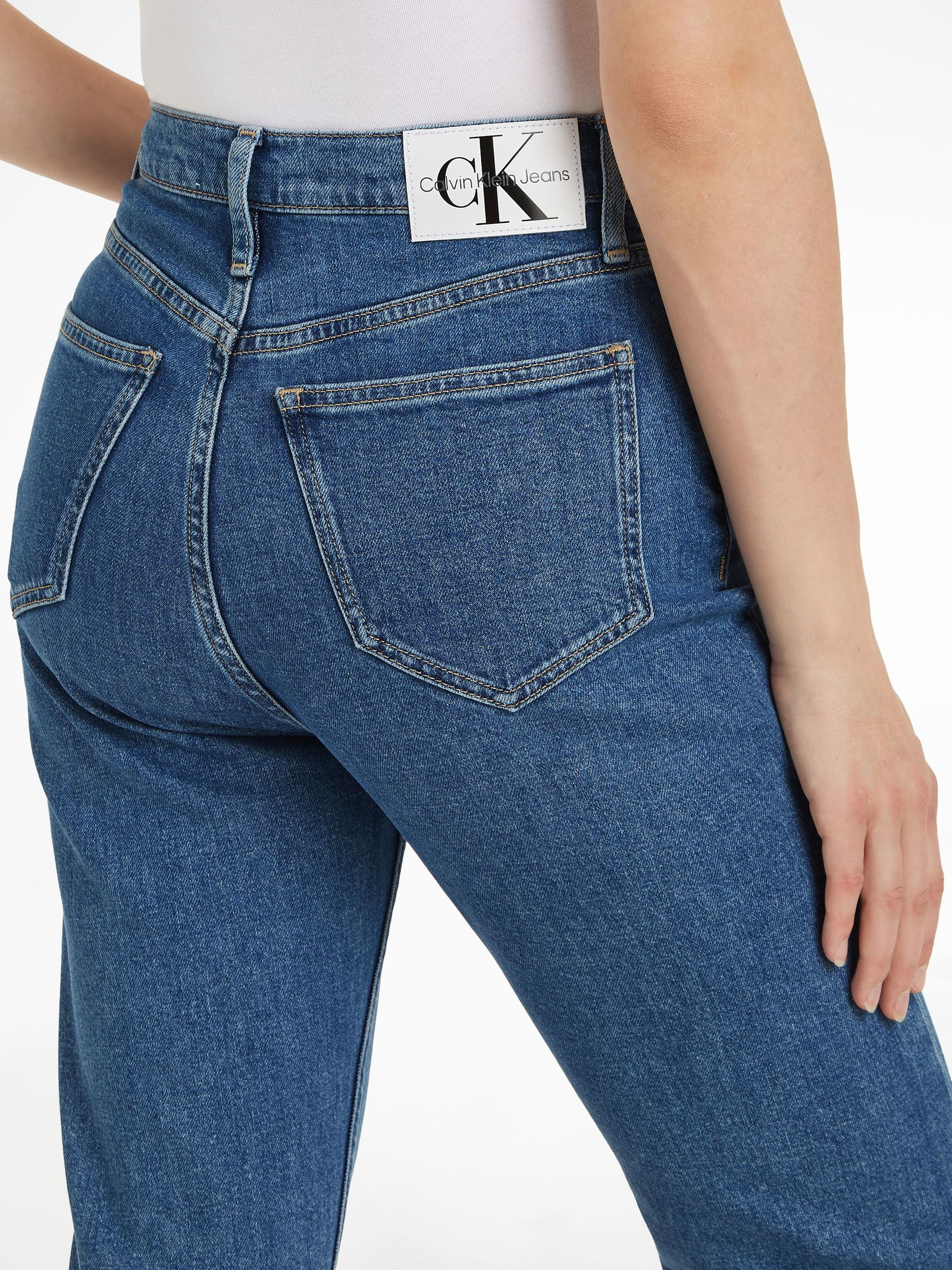 Calvin Klein Jeans Straight Leg Jeans