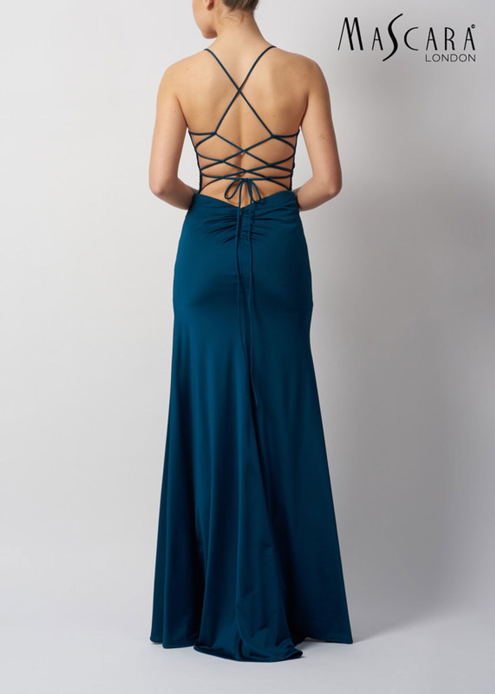 Mascara London |  Mascara London Langes Kleid  | 40 | Blau