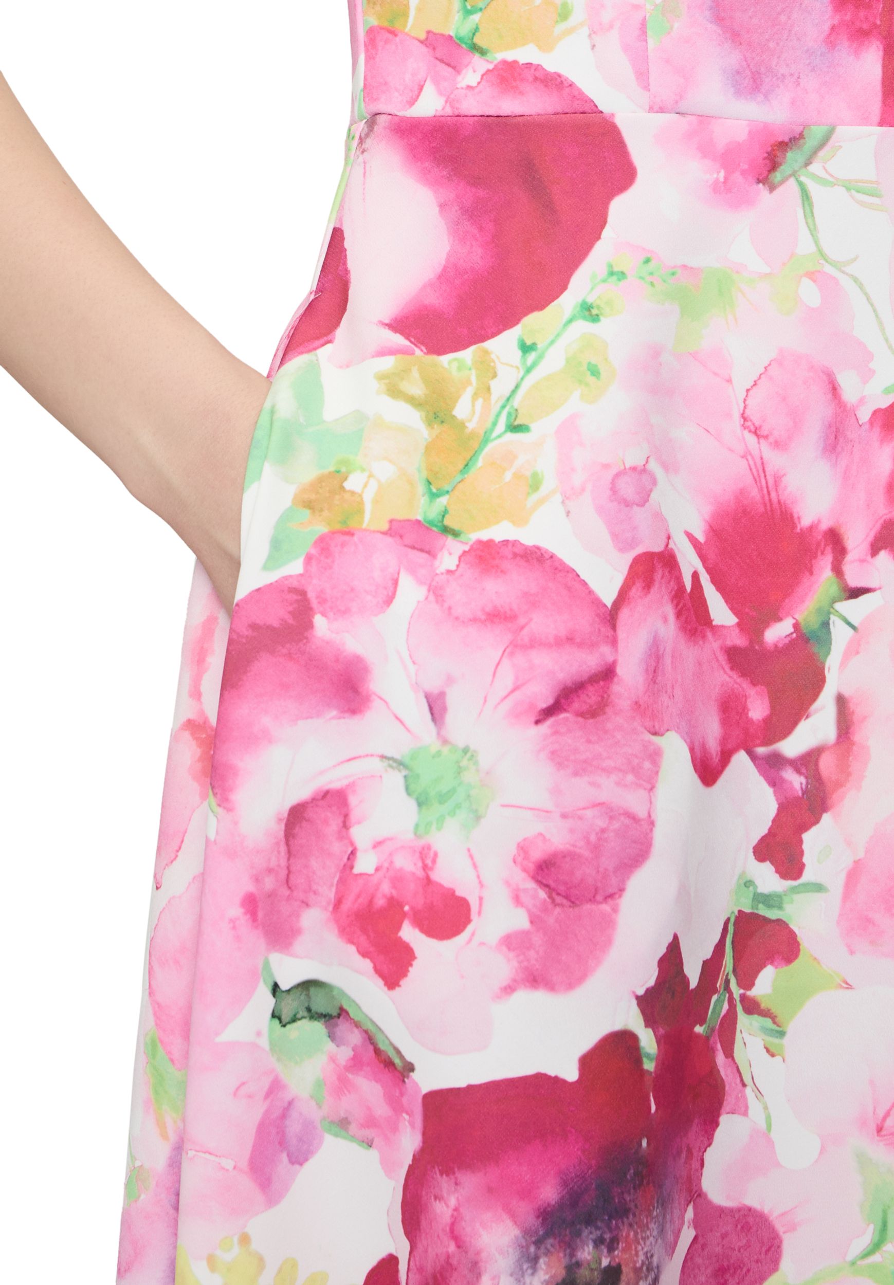 Vera Mont |  Vera Mont Kurzes Kleid  | 42 | cream/rosé