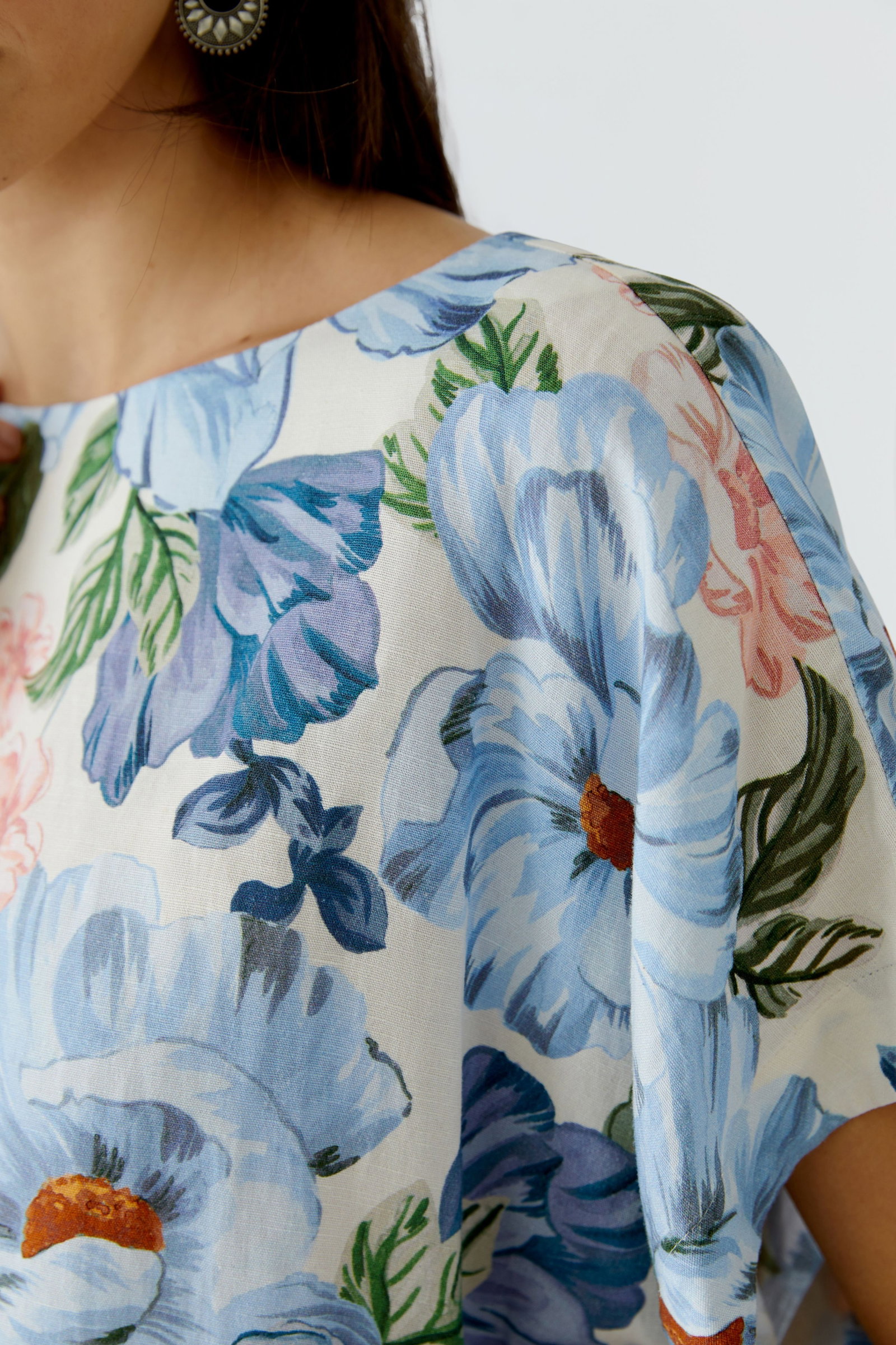 Oui Shirt mit Blumendruck #3