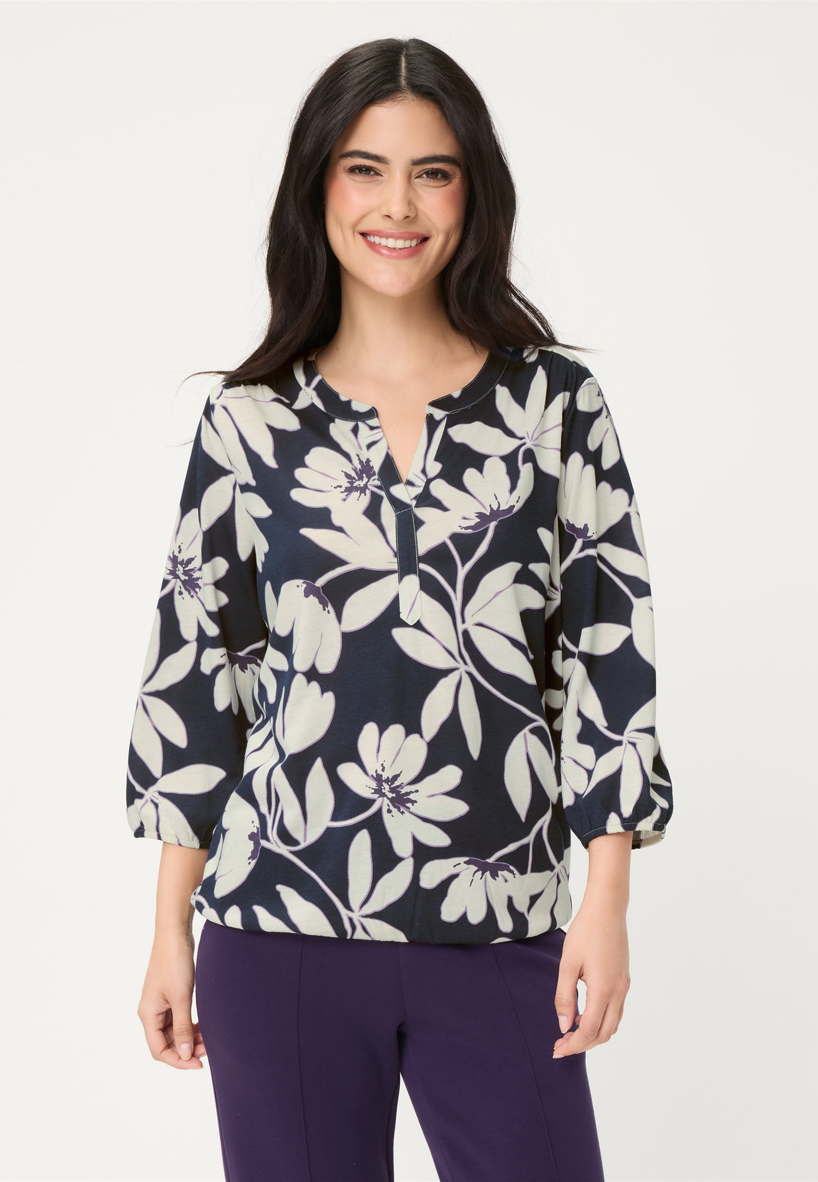 T-Shirt Long Sleeves, Dark Navy #3
