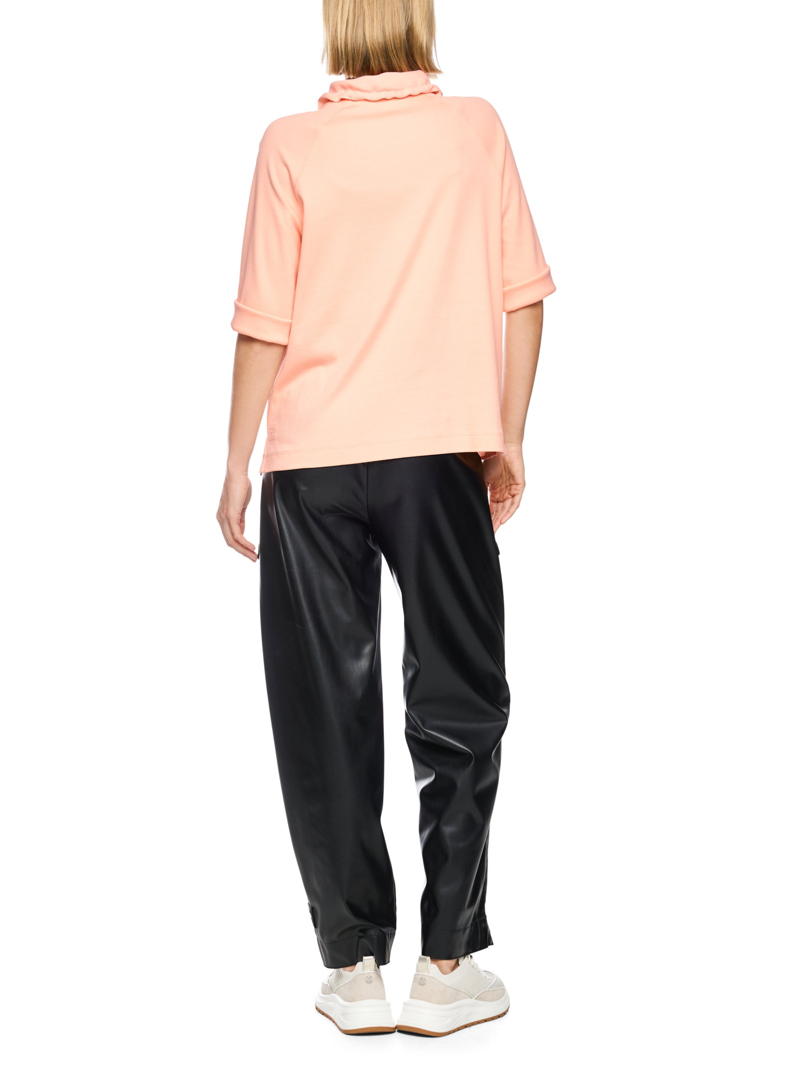 Blusenshirt, tropical peach #3