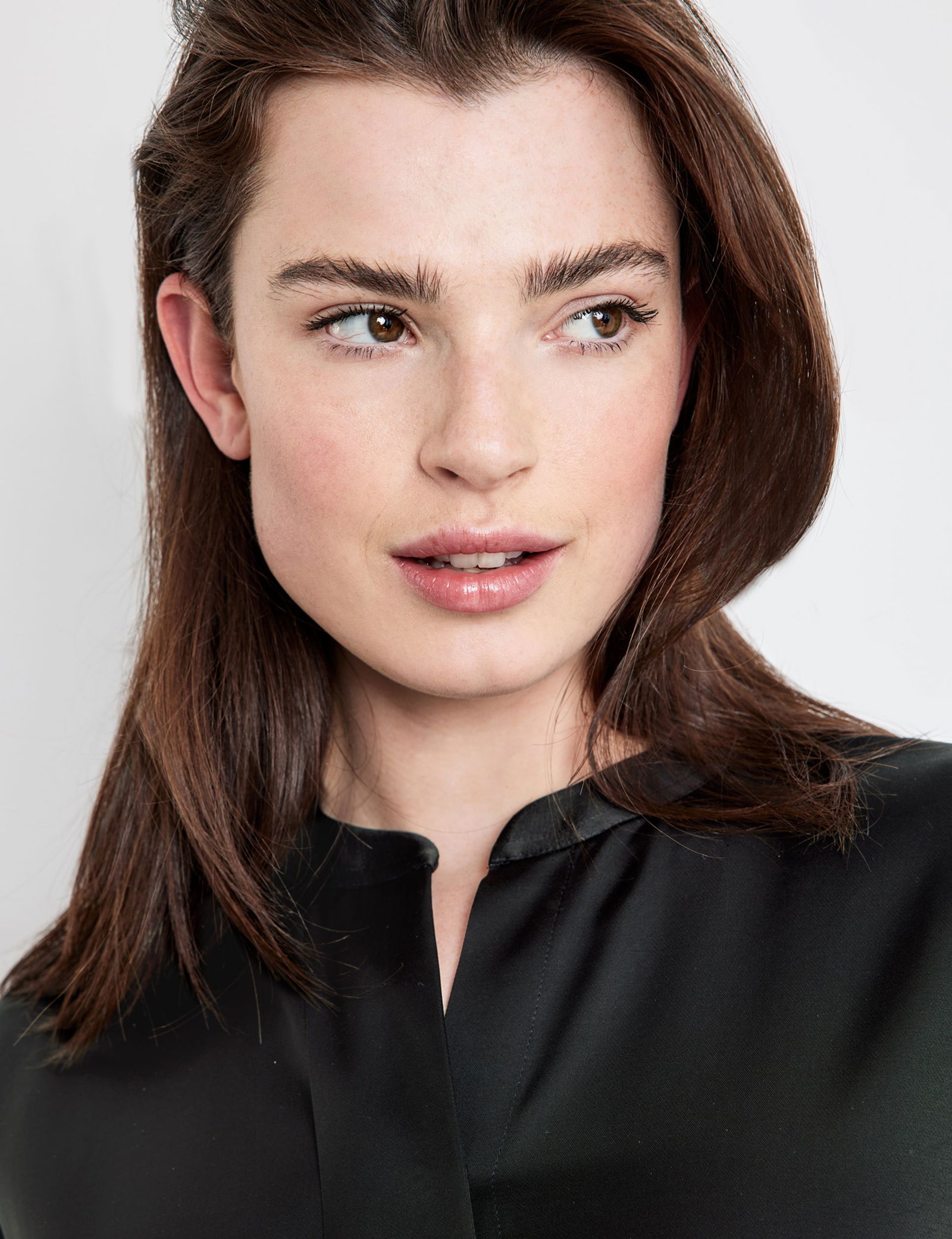 Fein schimmernde 1/2 Arm Bluse EcoVero