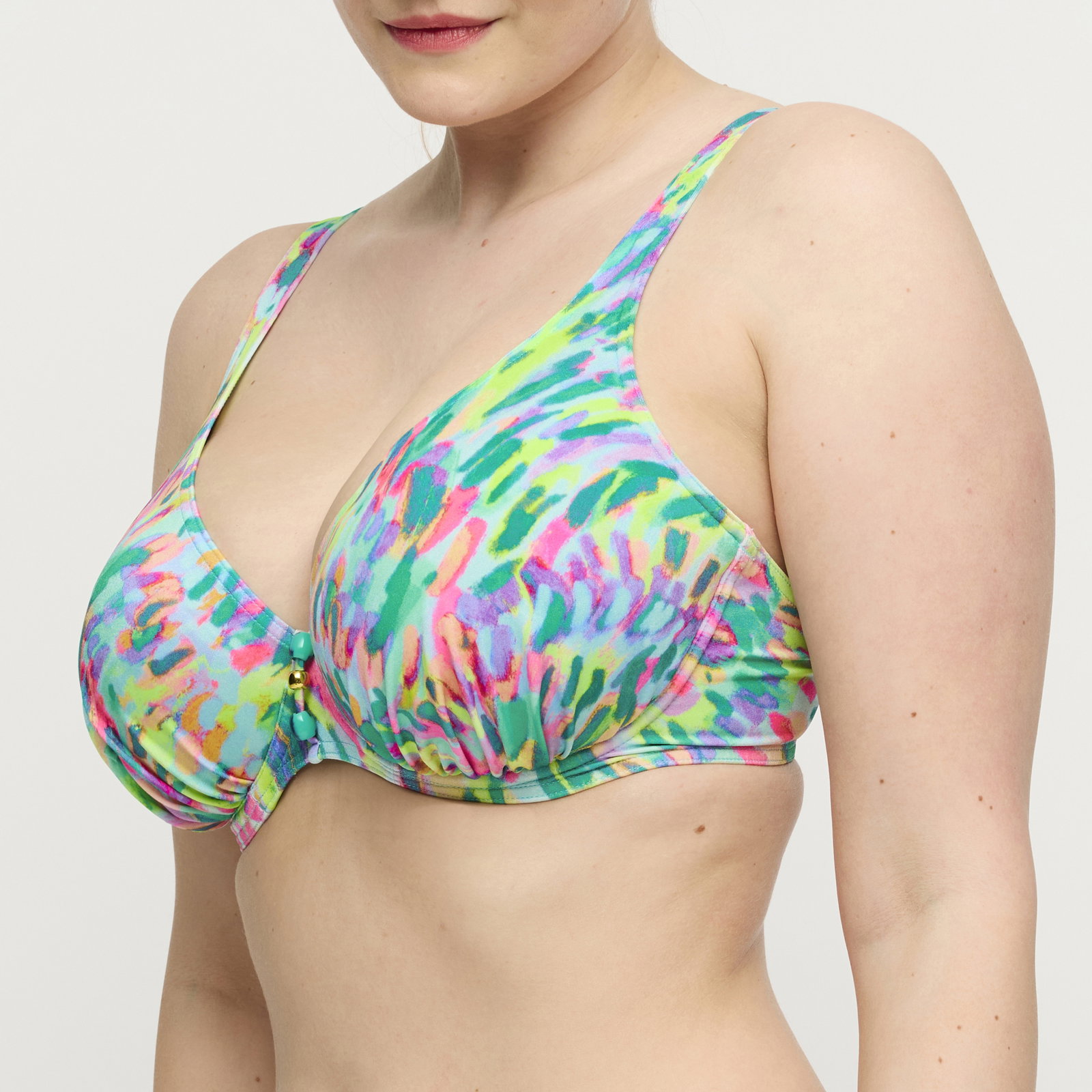 DOUALA Impressionist Summer halb unterlegter Bikini tief. #5