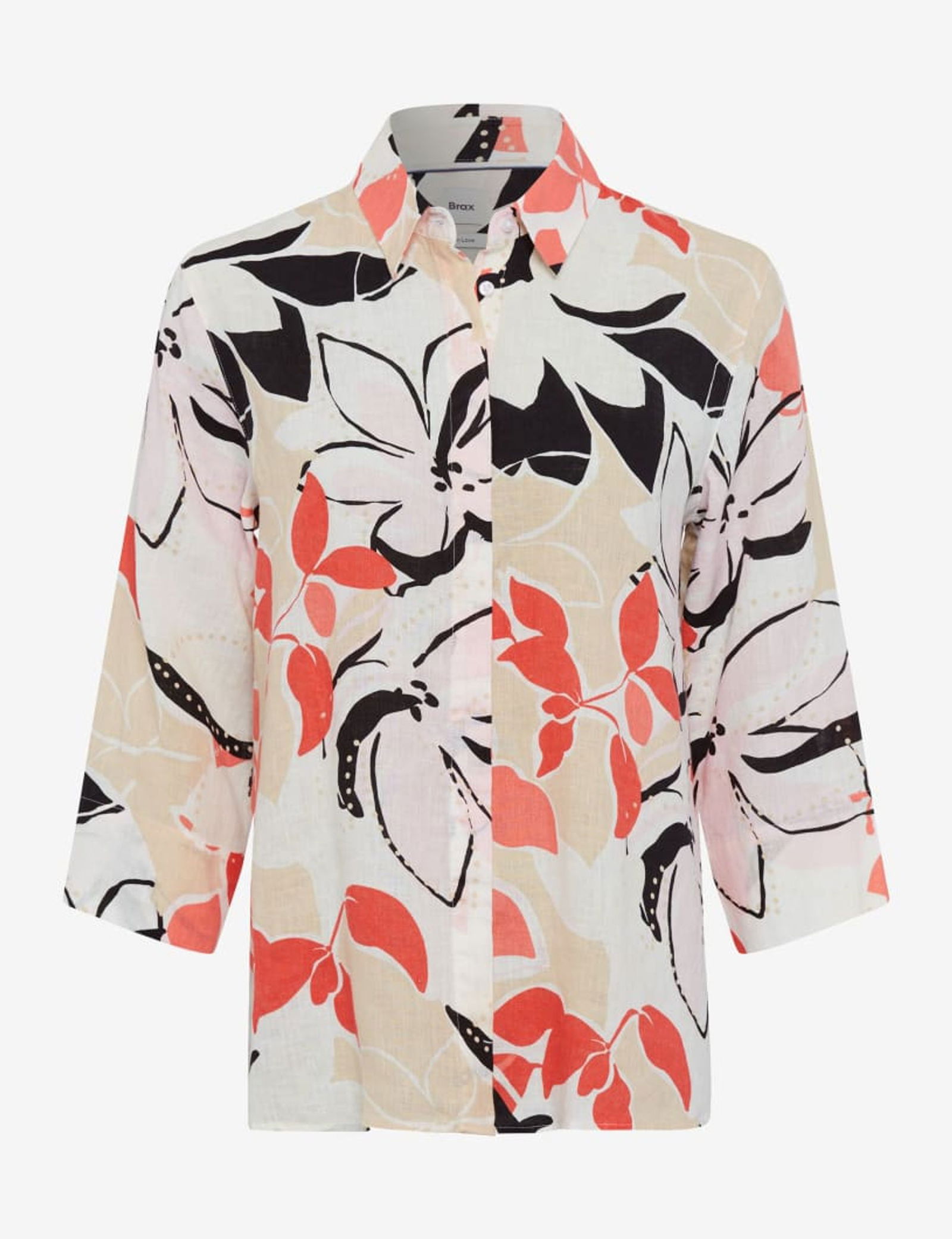 66ce245cf5130476fba4a209eb02a1c7 Brax |  Brax Bluse aus Leinen Style "Vicki" | 46 | fire
