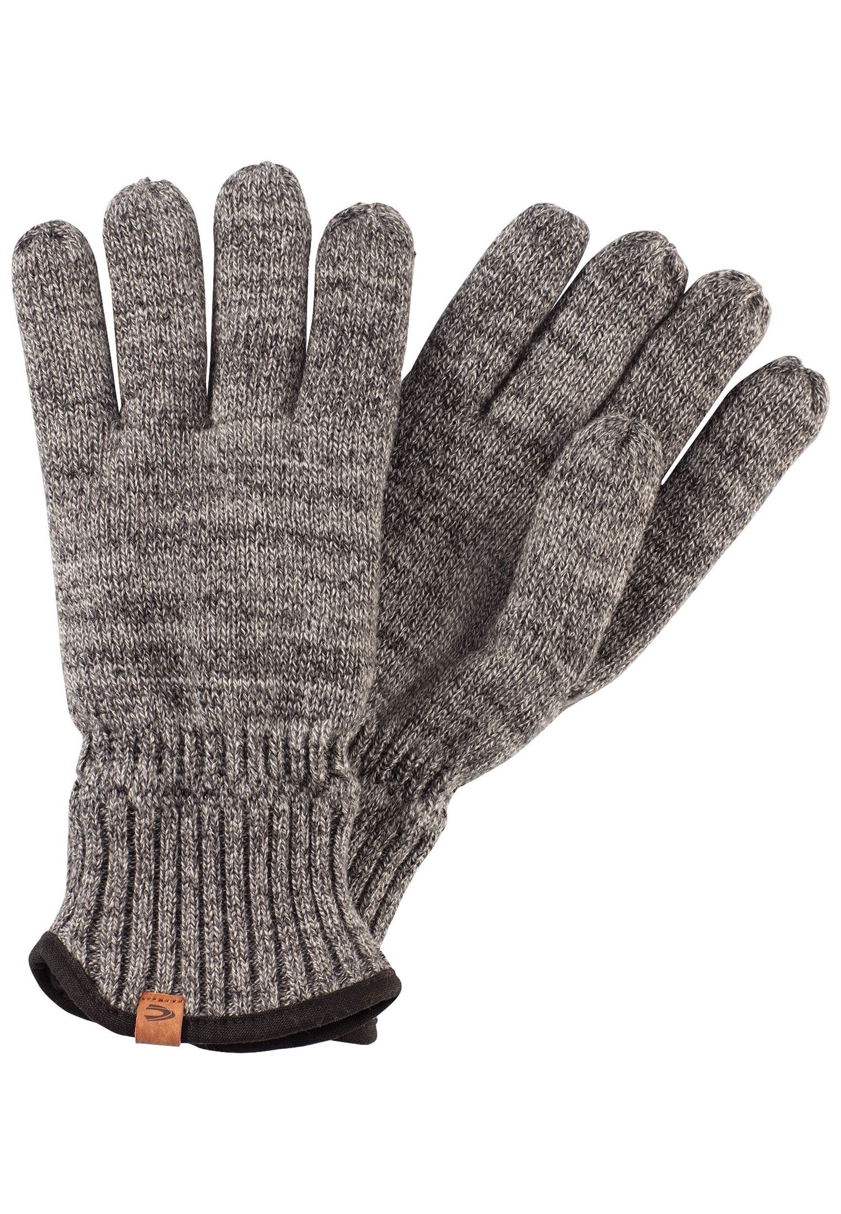 Camel Active |  Camel Active Strickhandschuhe mit warmen Futter | M | cold grey melange